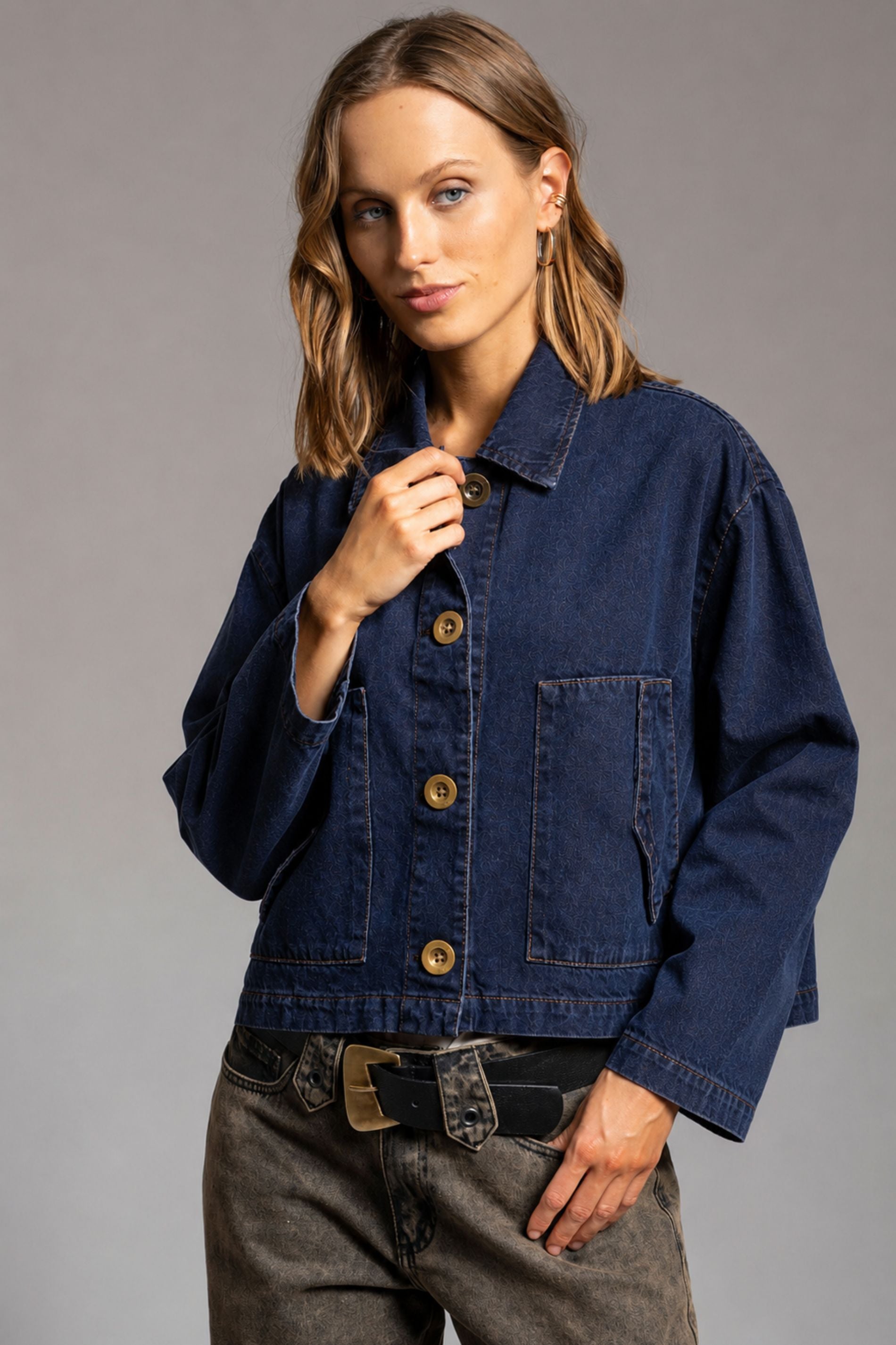 CHAQUETA AMAYA J azul R
