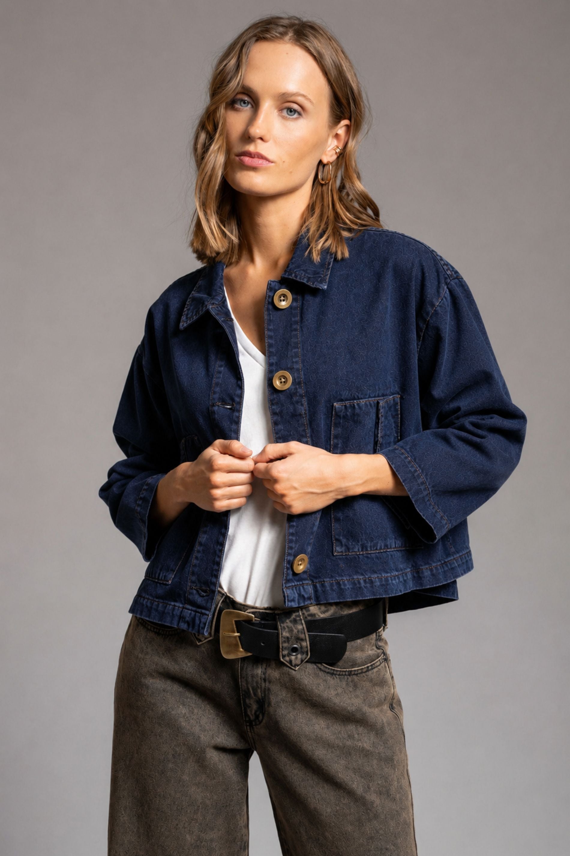 CHAQUETA AMAYA J azul R