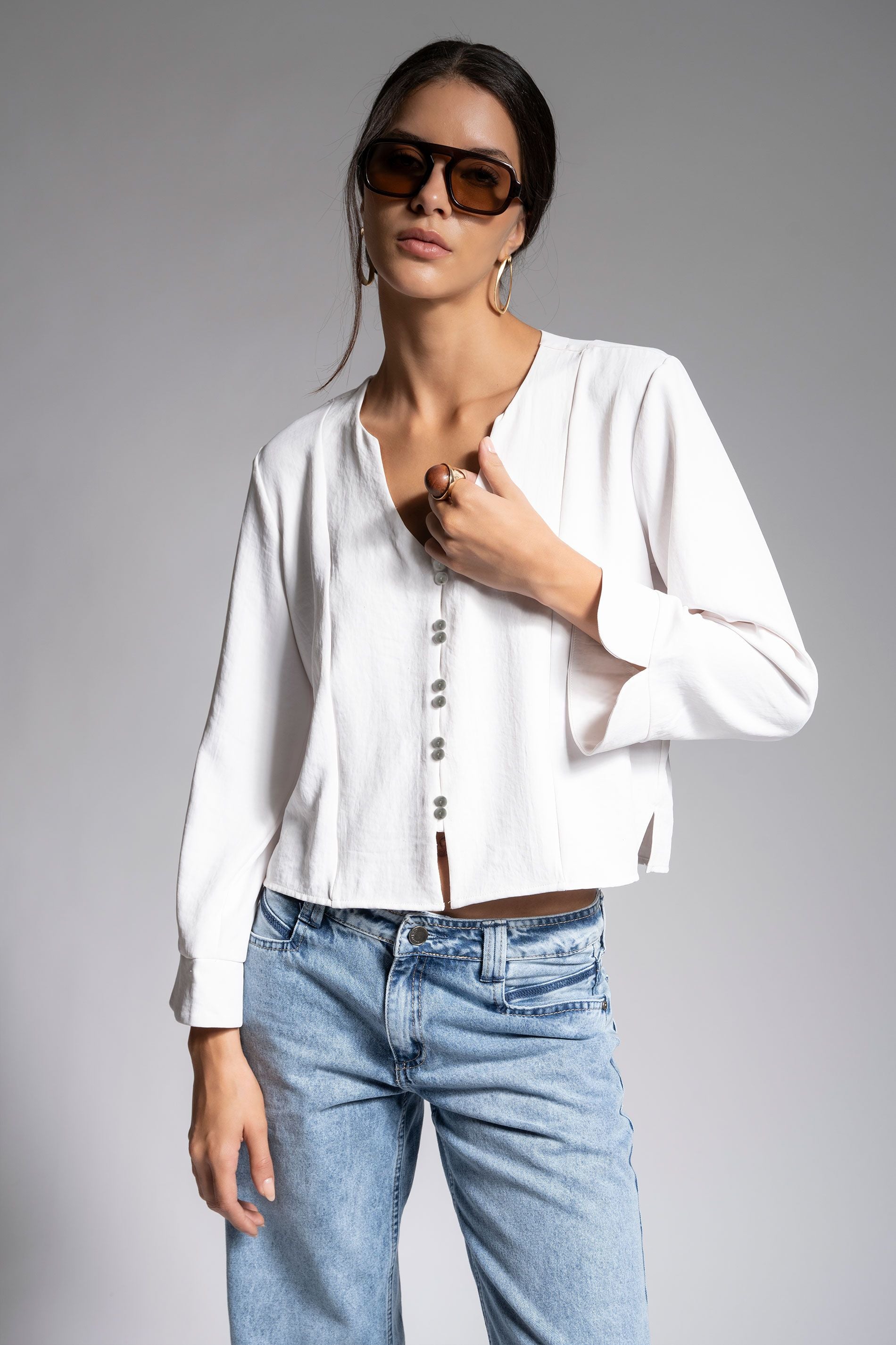 BLUSA AMELIE blanco