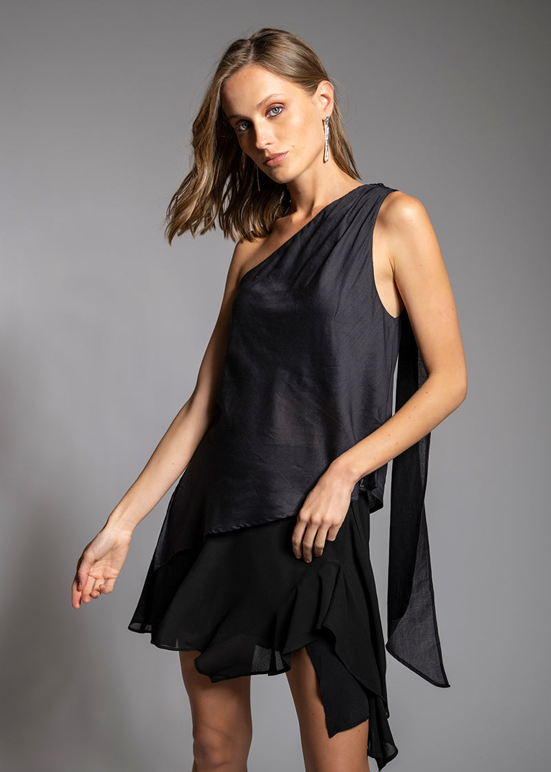 BLUSA ADRAGA negro