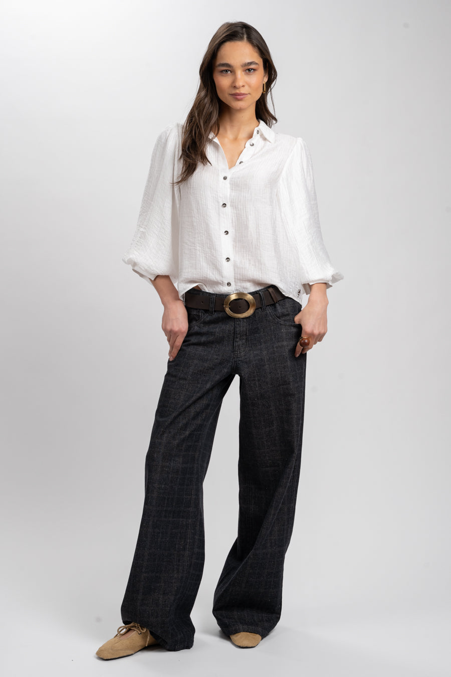 BLUSA CLARISSE blanco