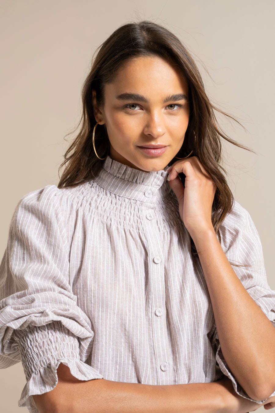 BLUSA GARDE café