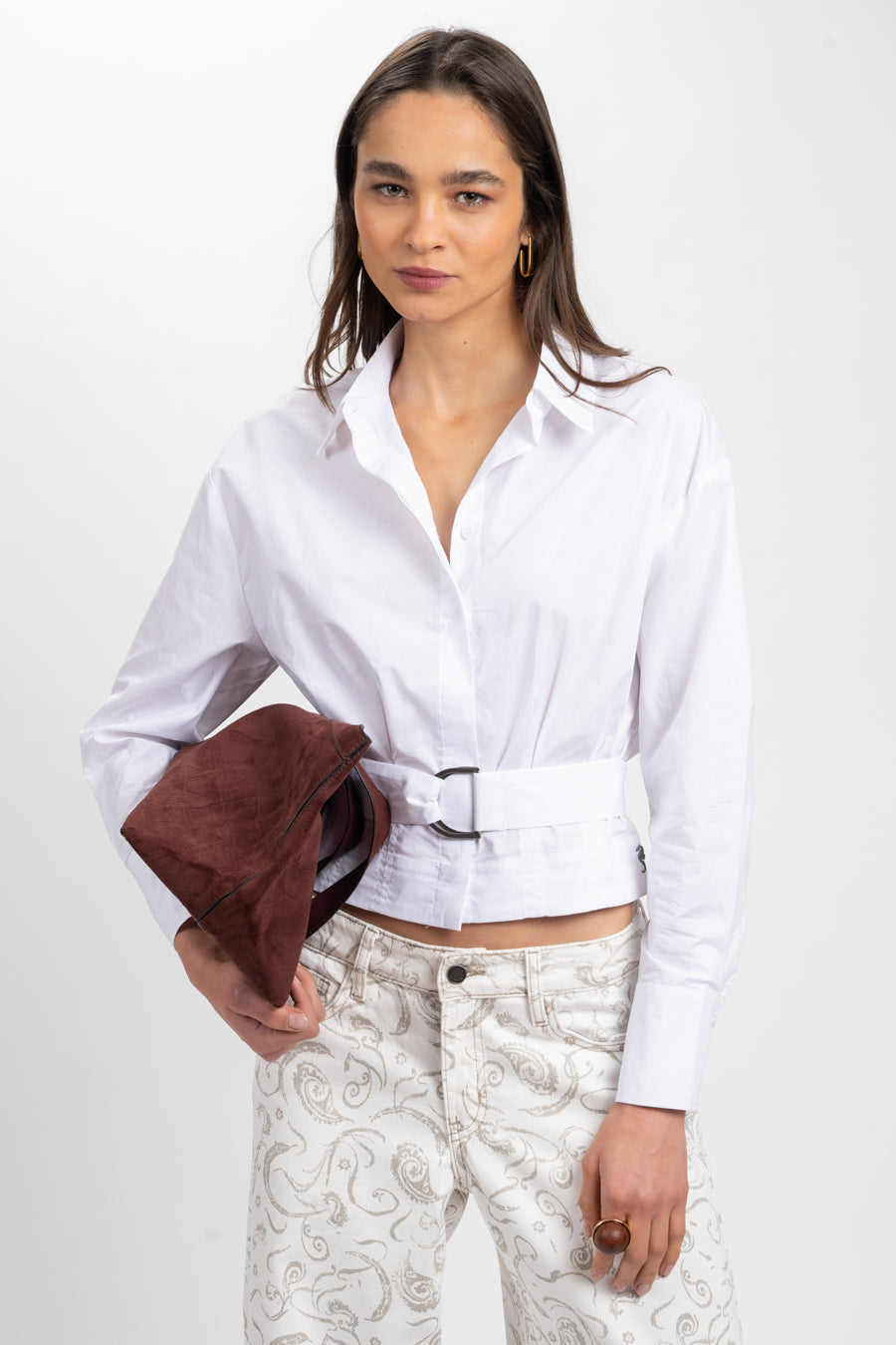 BLUSA GAZETTE blanco