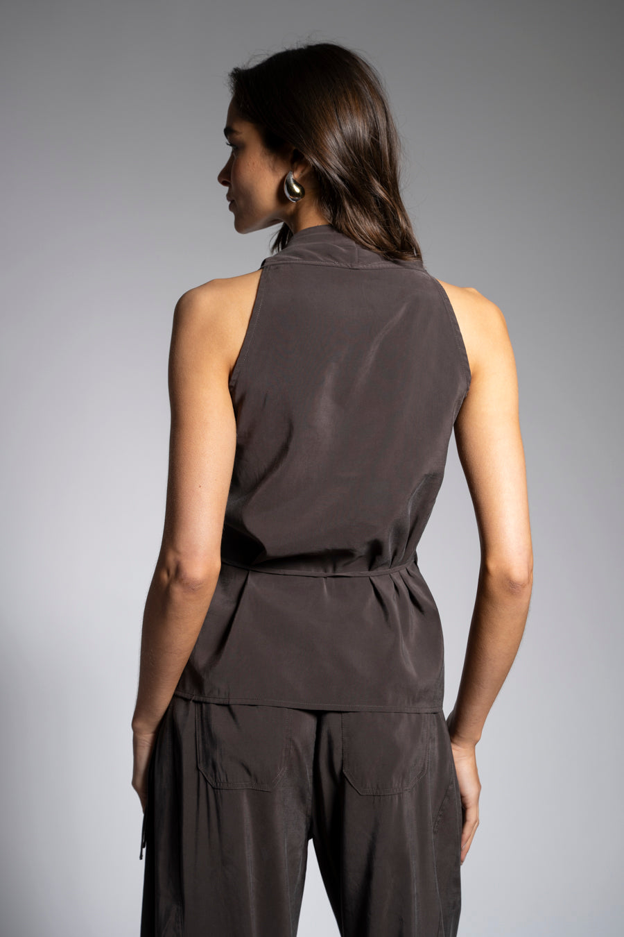 BLUSA MALI chocolate