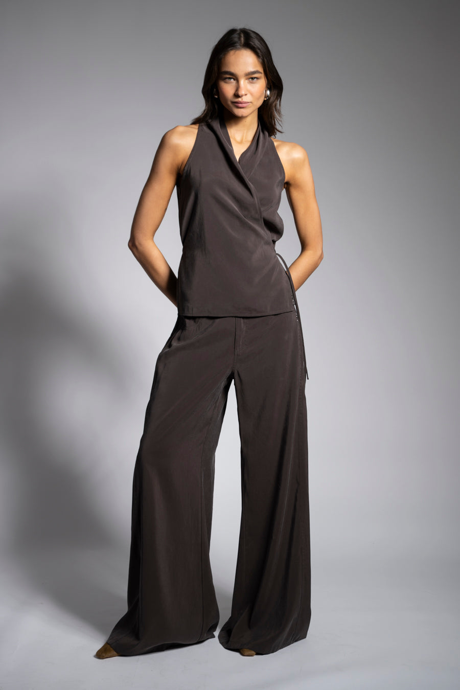 BLUSA MALI chocolate