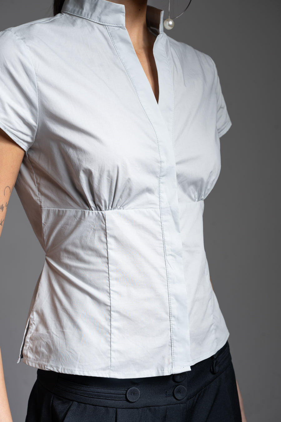 BLUSA MUSETTE celeste