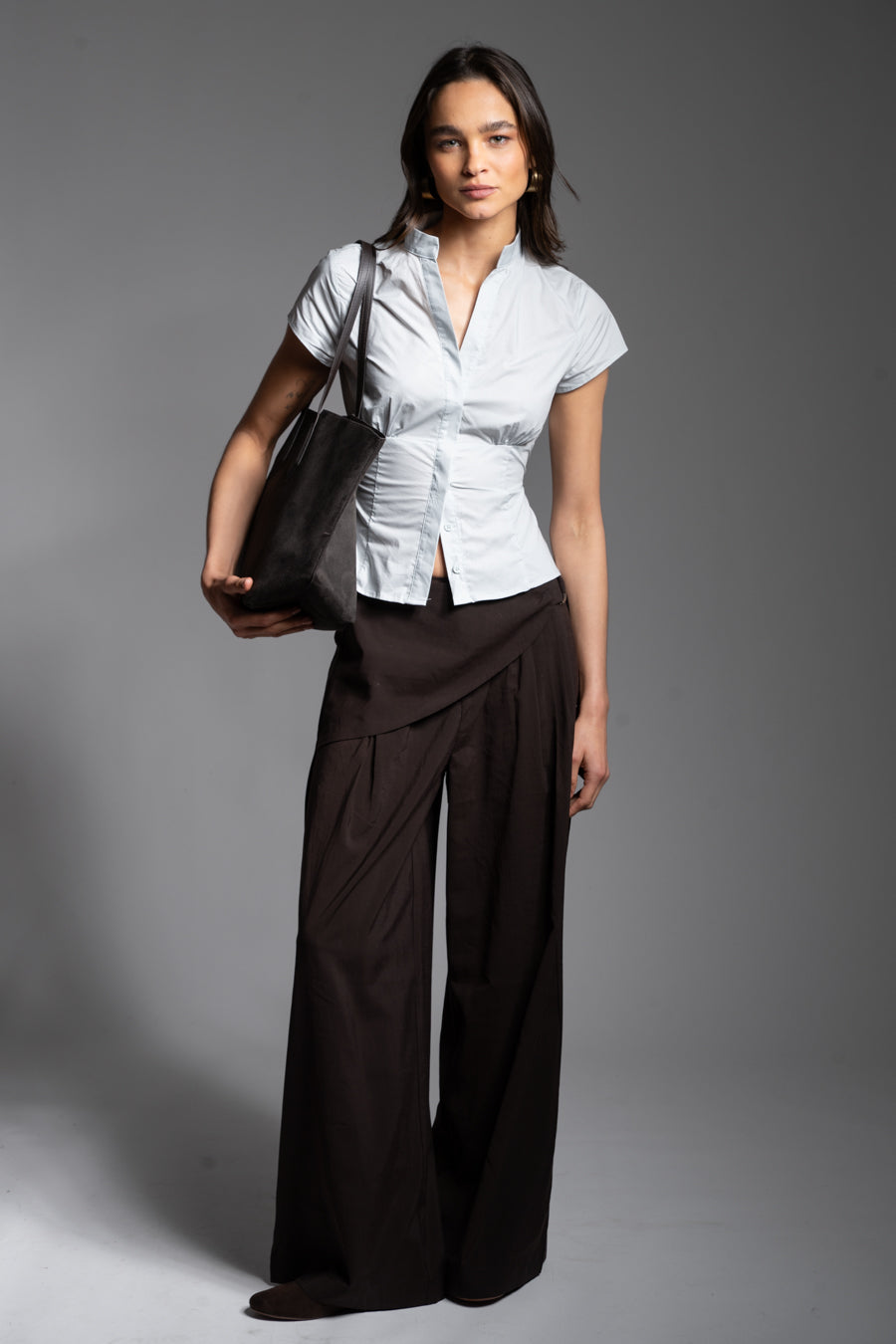 BLUSA MUSETTE celeste