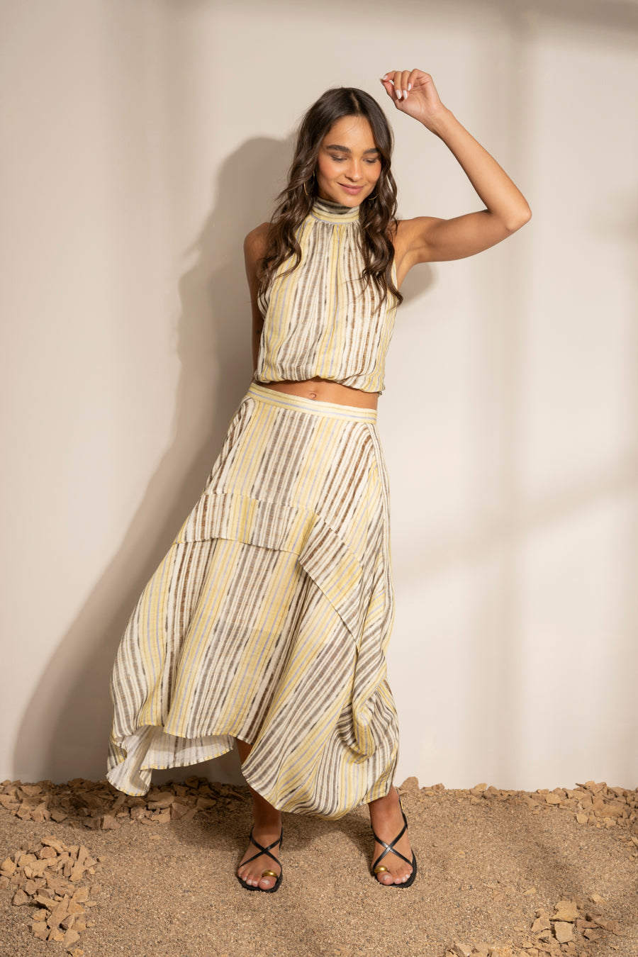 BLUSA SAHARA rayas