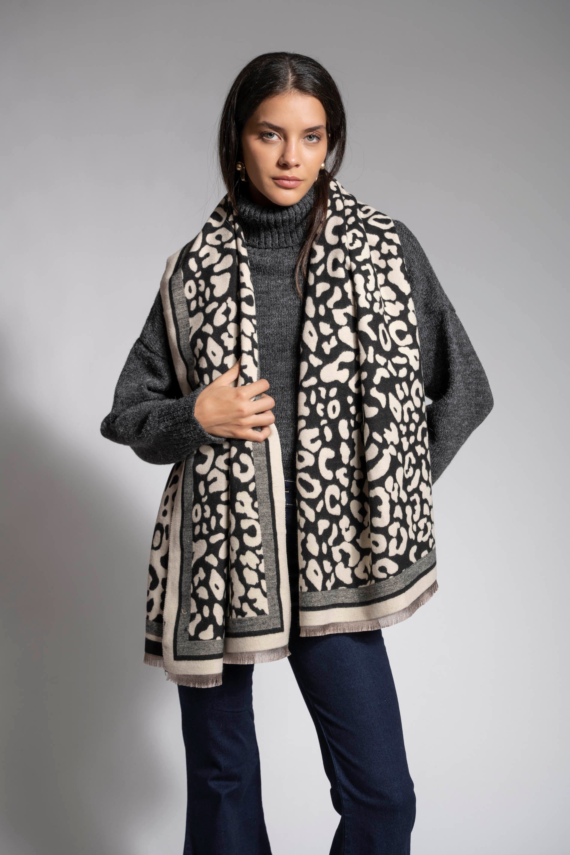 BUFANDA ANIMAL animal print