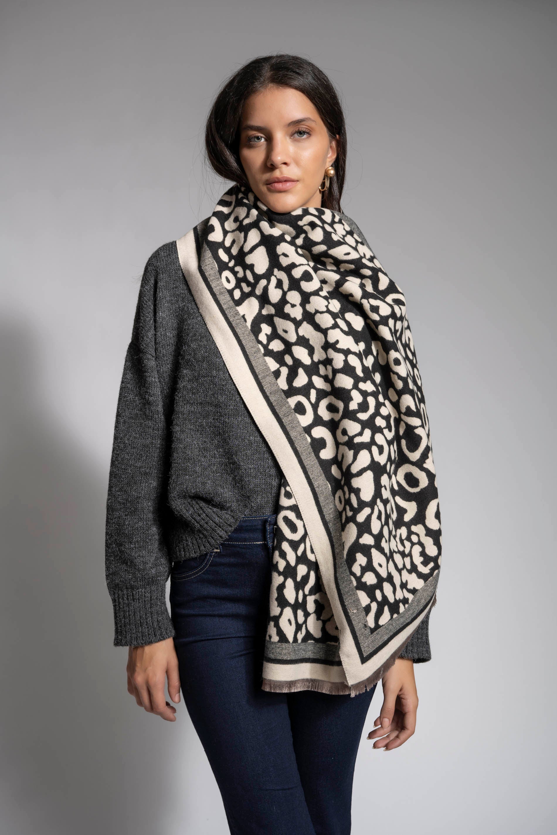 BUFANDA ANIMAL animal print