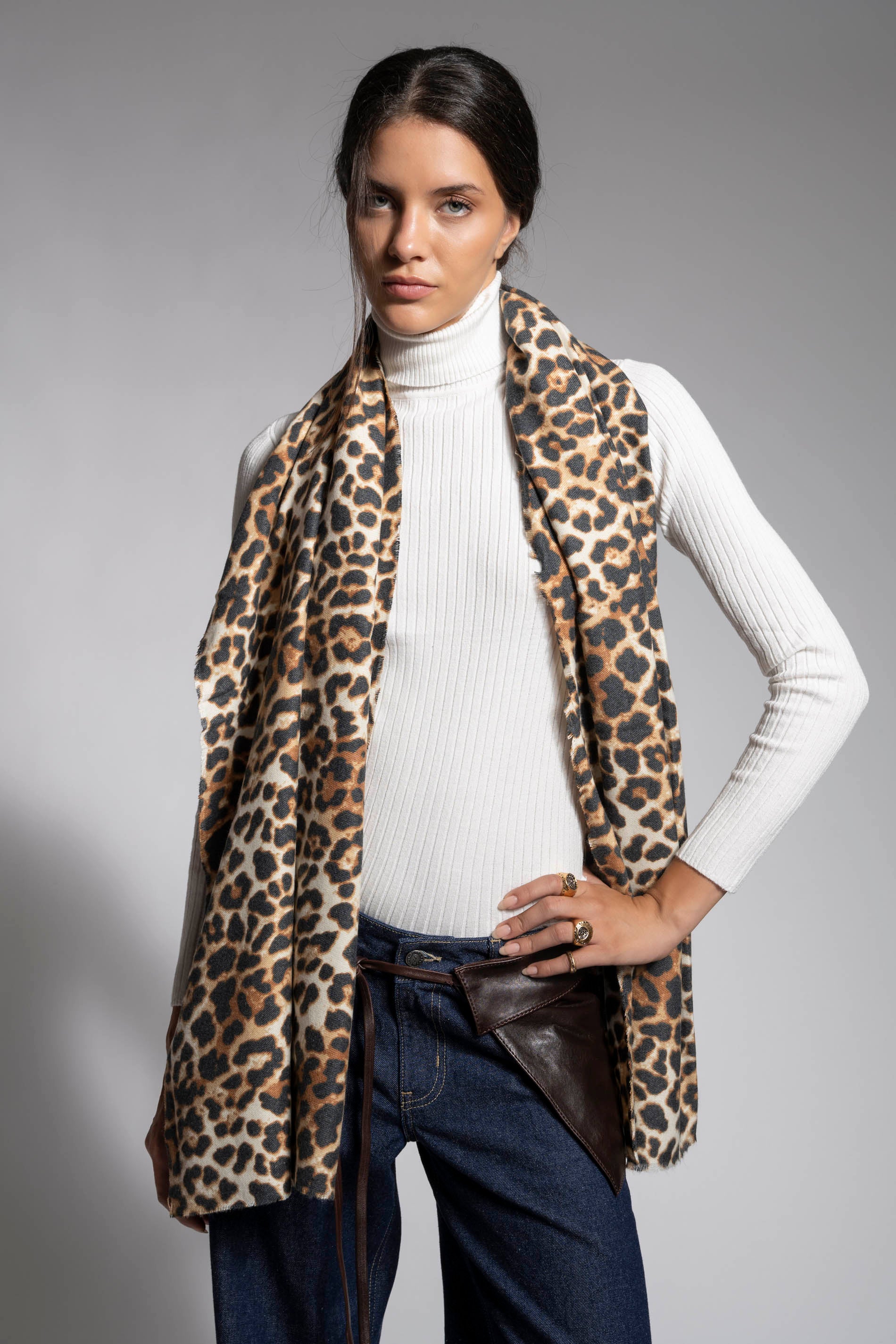 BUFANDA ANIMAL animal print