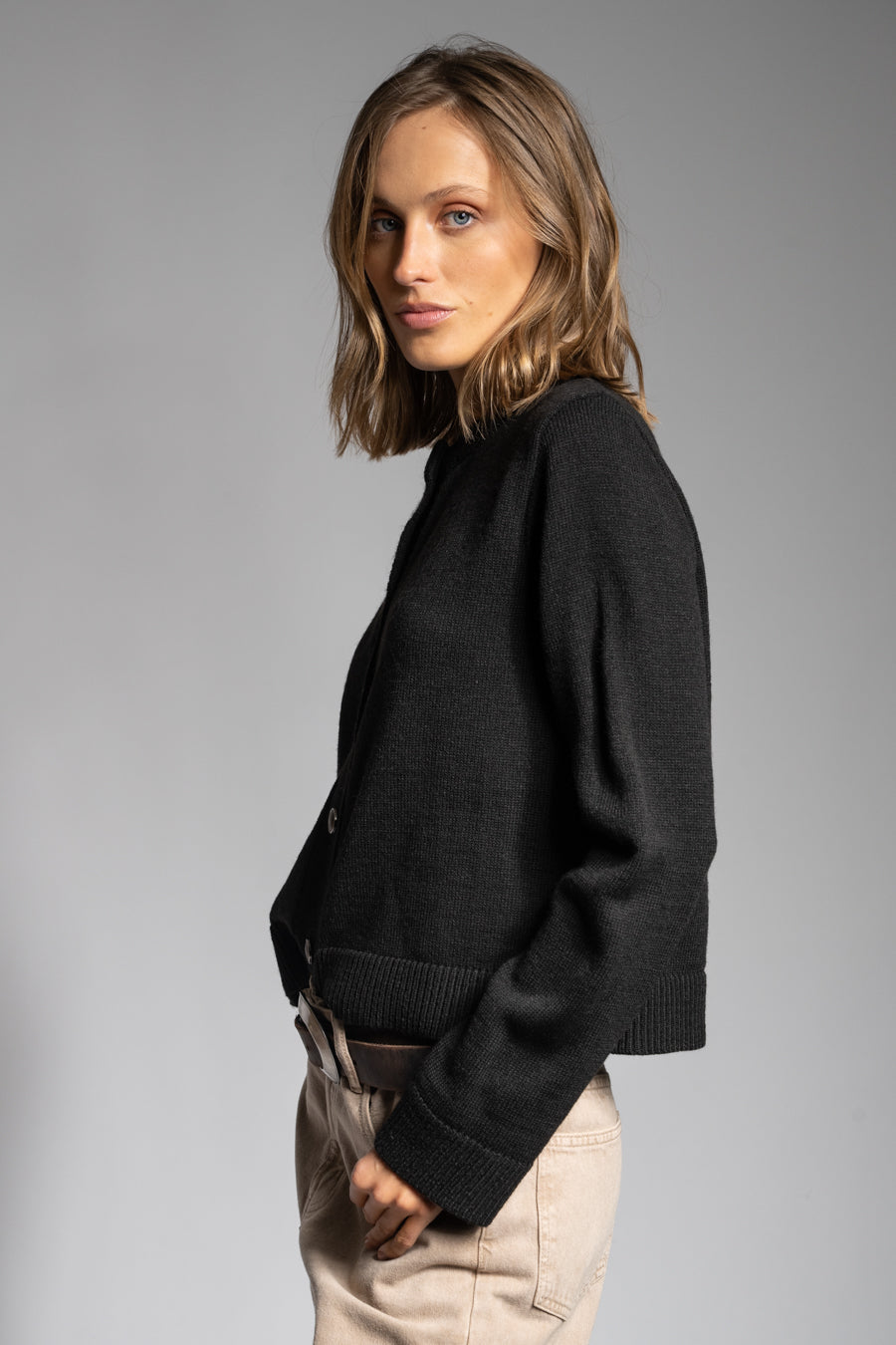 CHALECO LIVIA negro