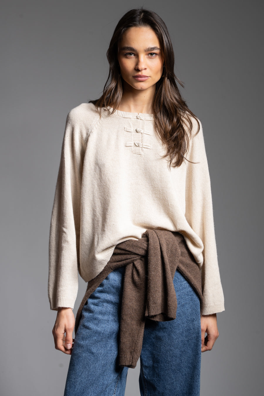 CHALECO KIOTO beige