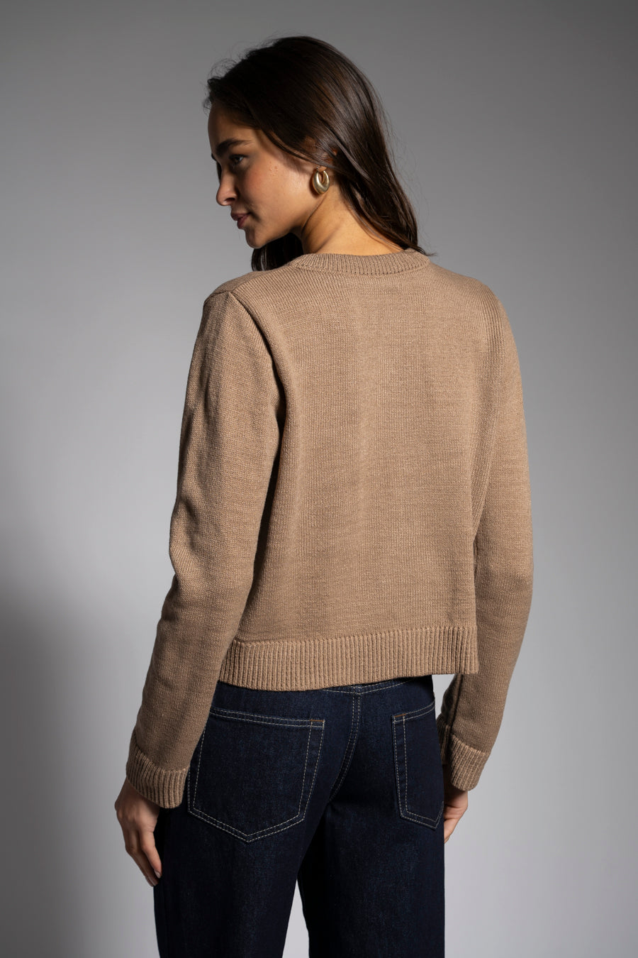 CHALECO LIVIA beige