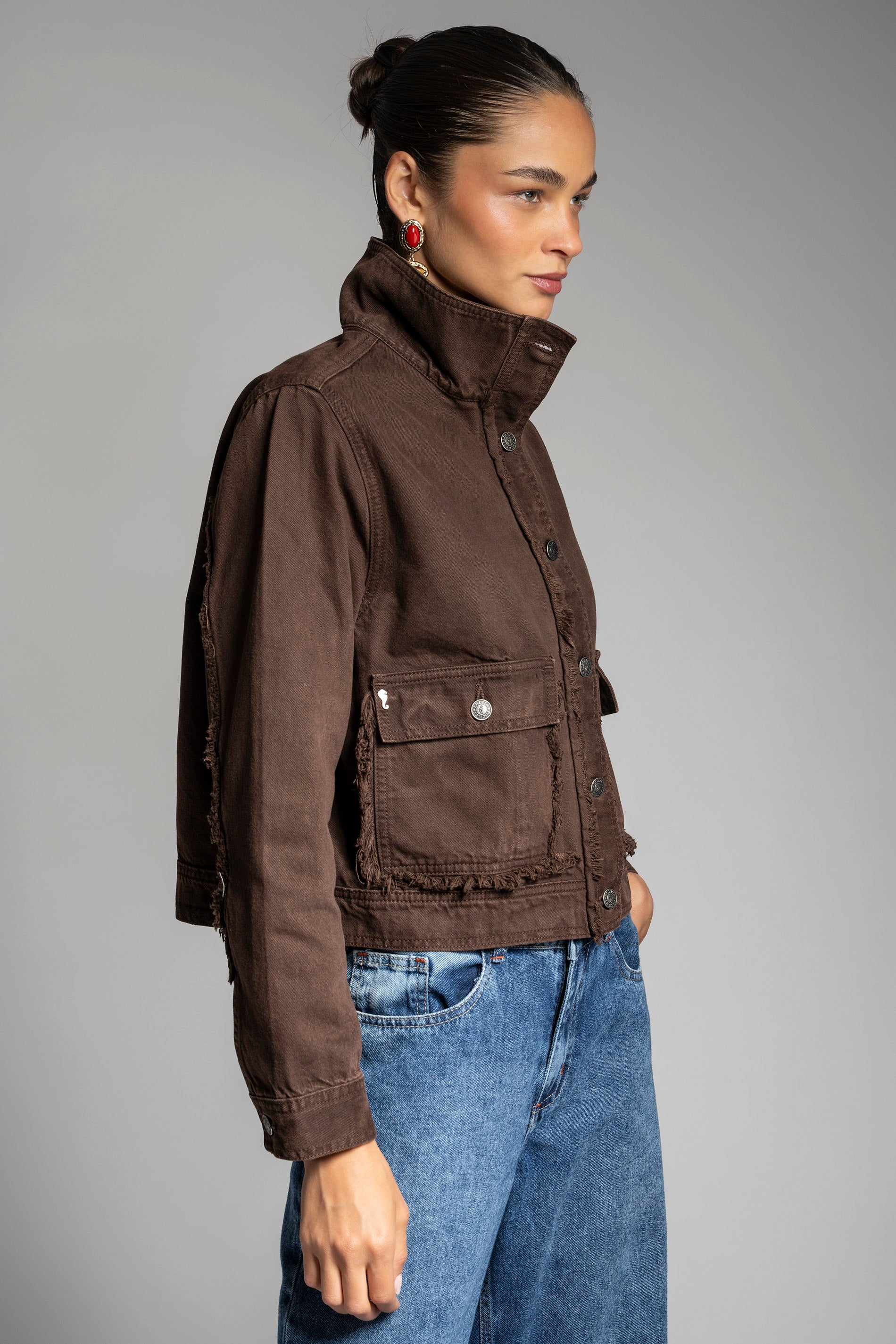 CHAQUETA TESSA chocolate