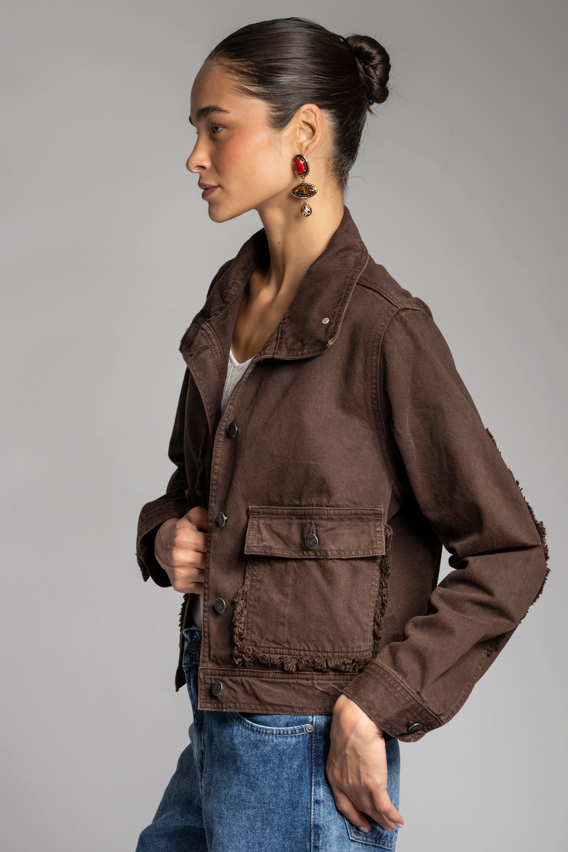 CHAQUETA TESSA chocolate