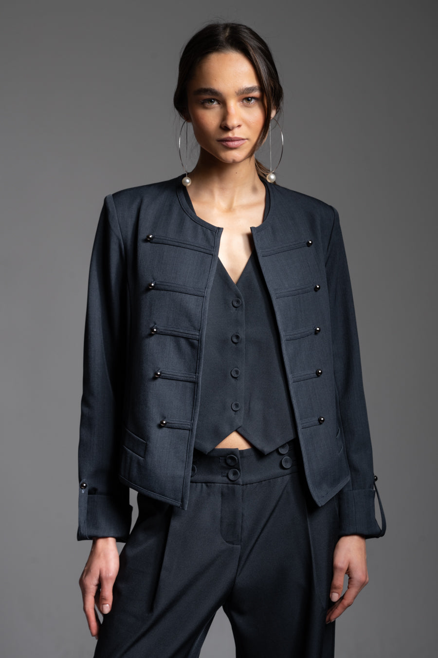 CHAQUETA BEA azul