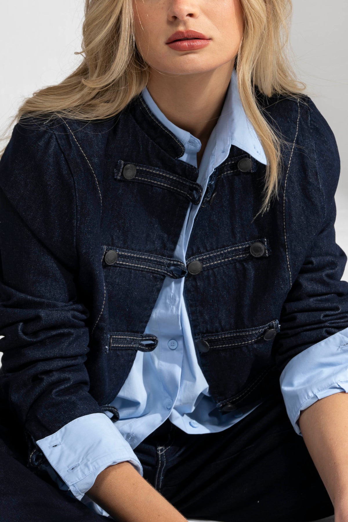 CHAQUETA EMILIA azul r