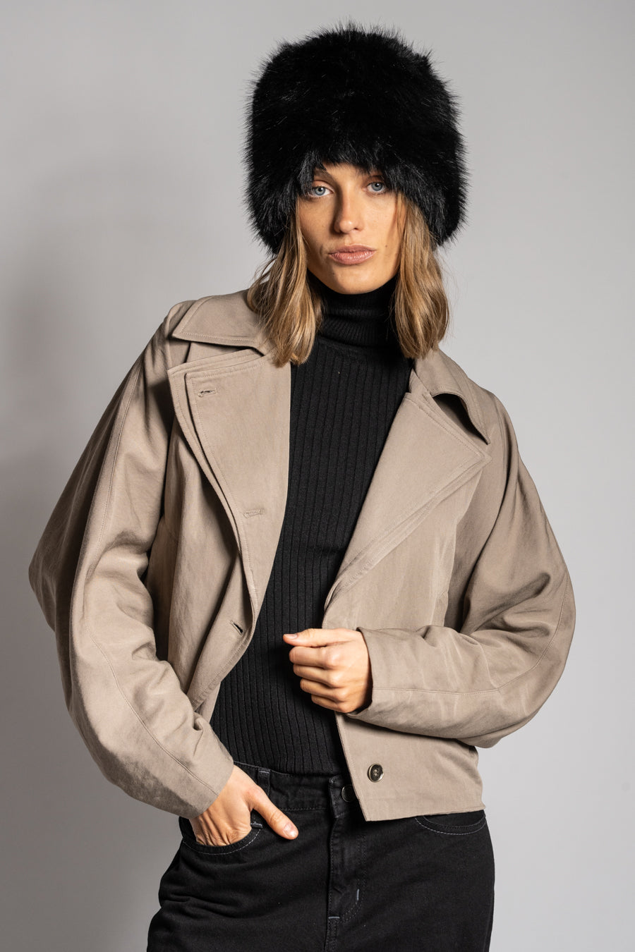CHAQUETA FRANCA beige