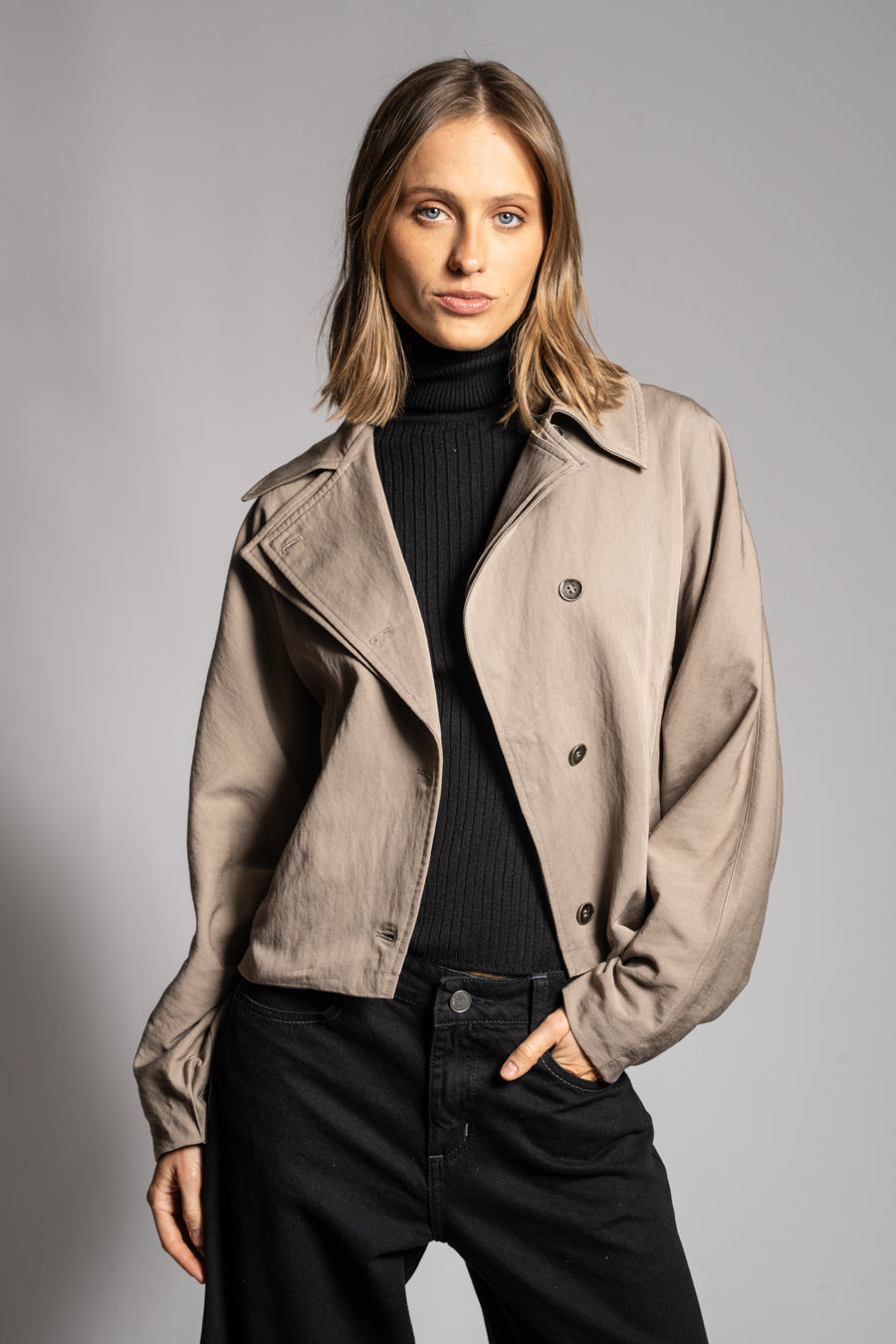 CHAQUETA FRANCA beige