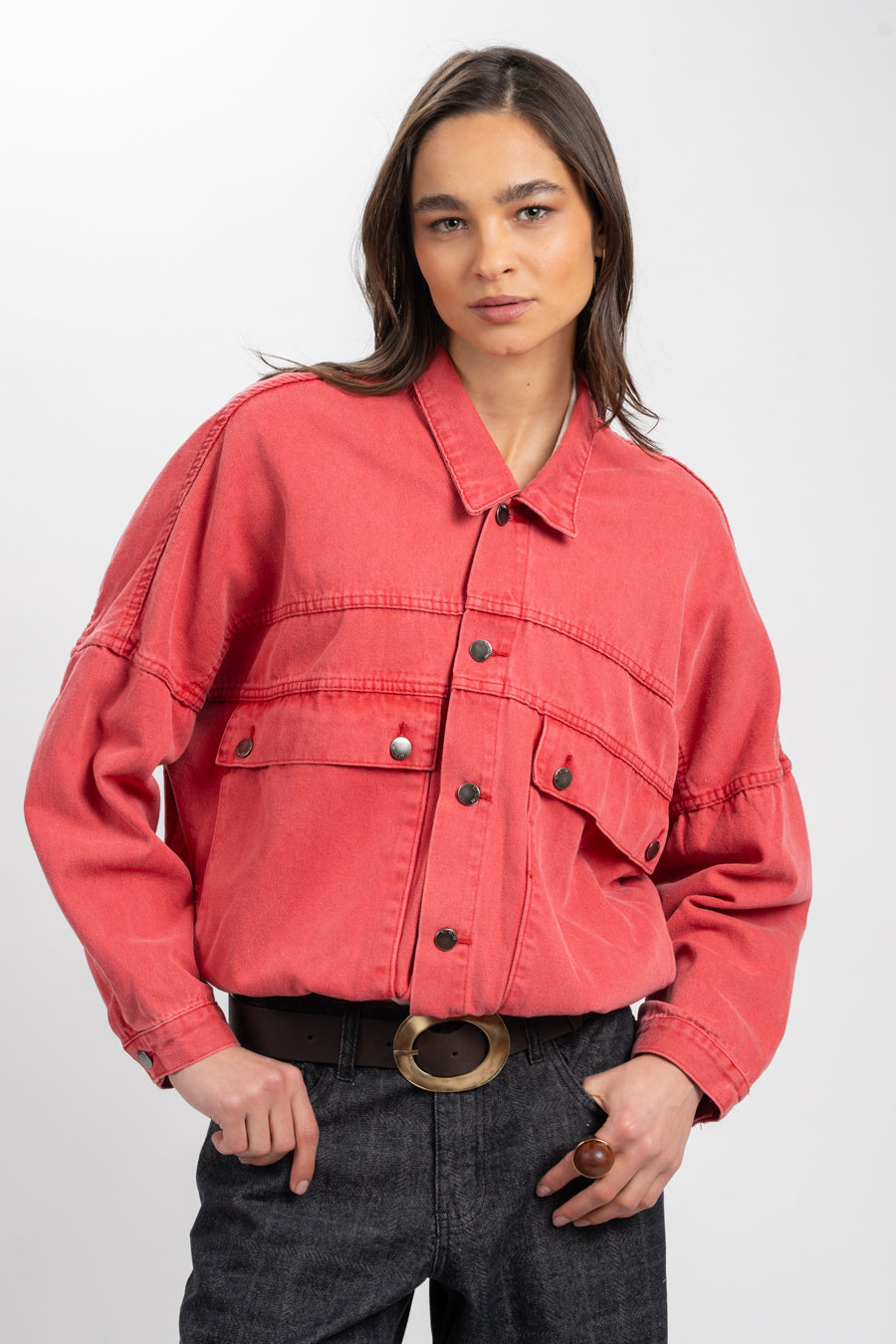 CHAQUETA MANE rojo