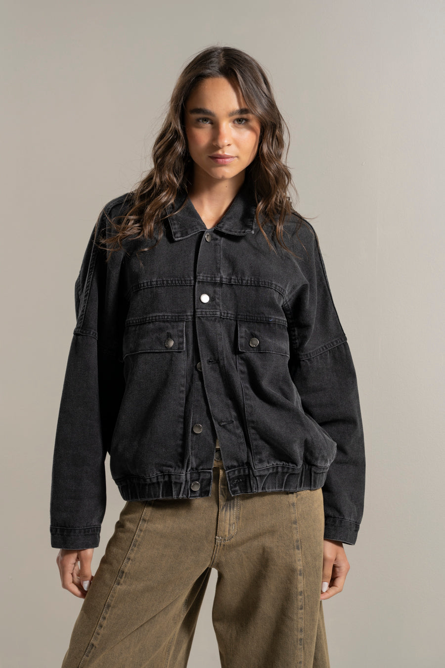 CHAQUETA MANE negro