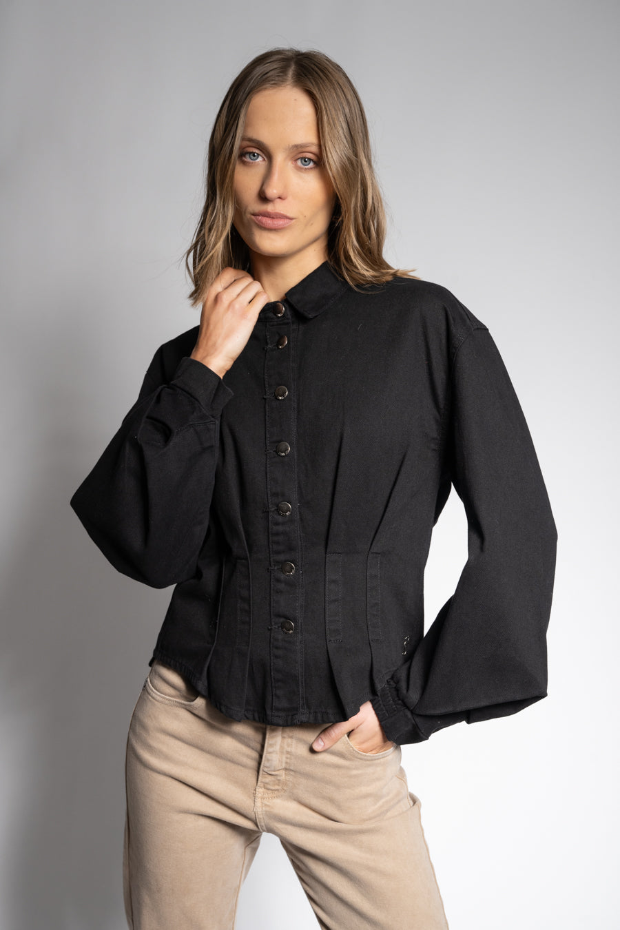 CHAQUETA MARTINA negro