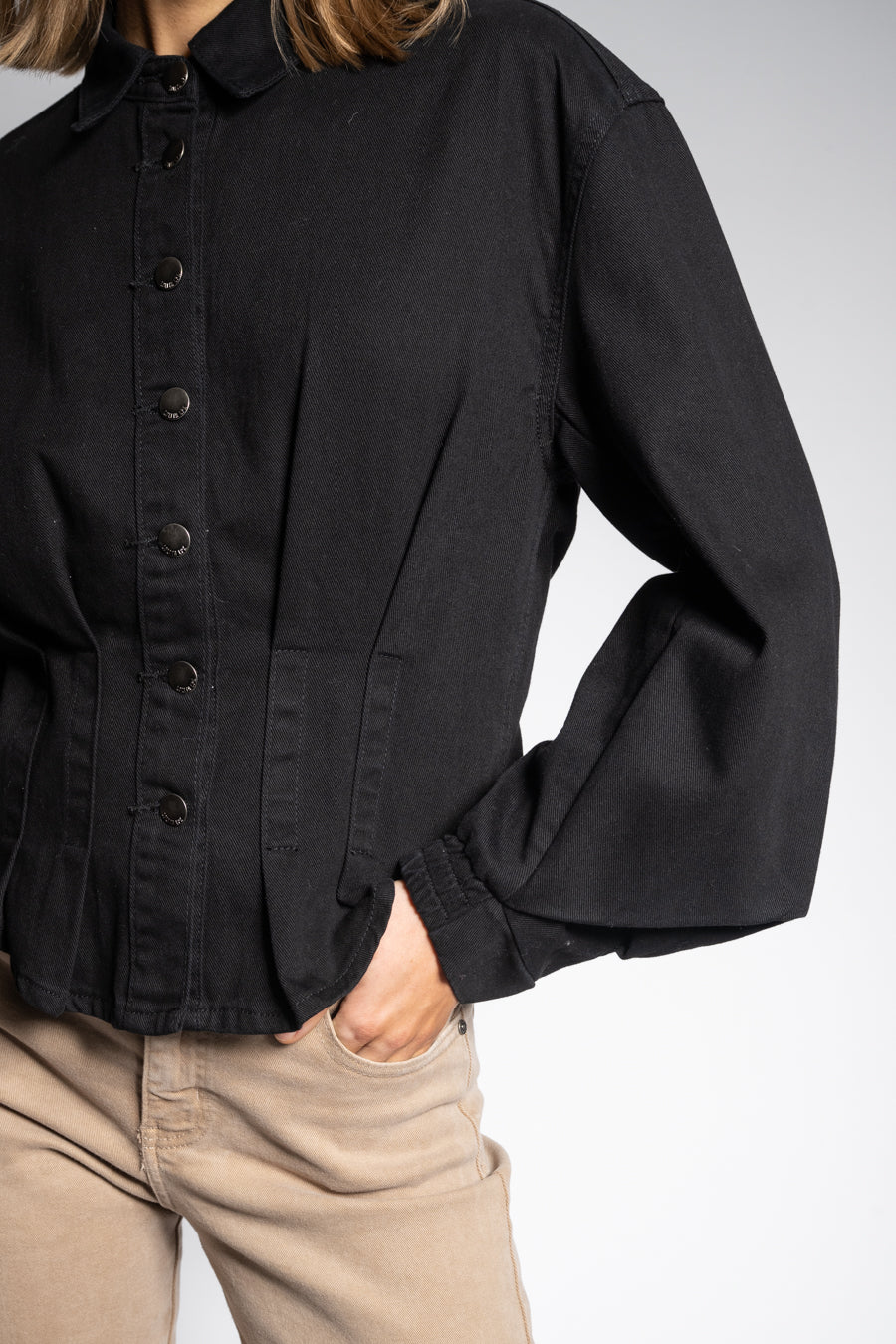 CHAQUETA MARTINA negro