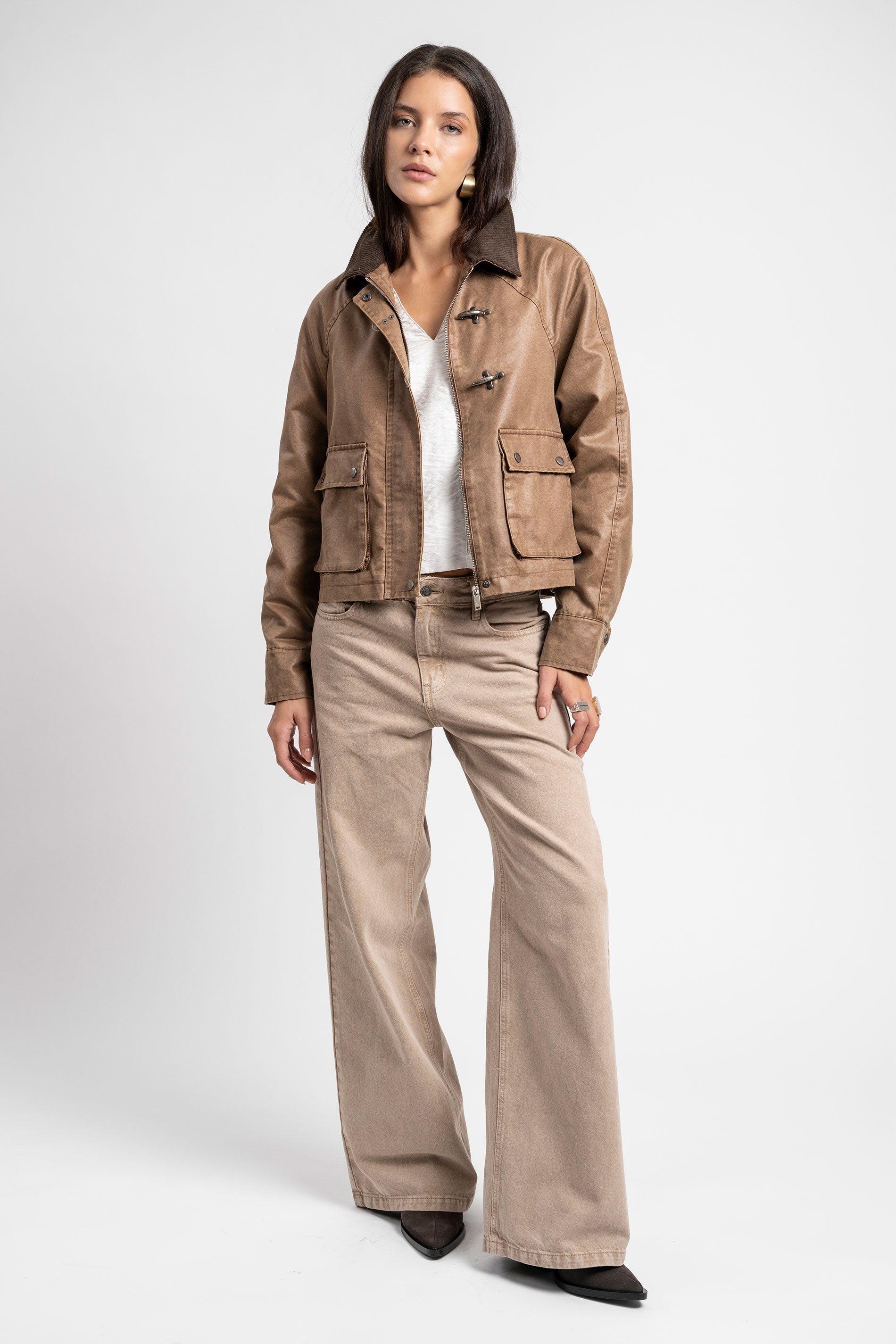 CHAQUETA HARRIET camel/café