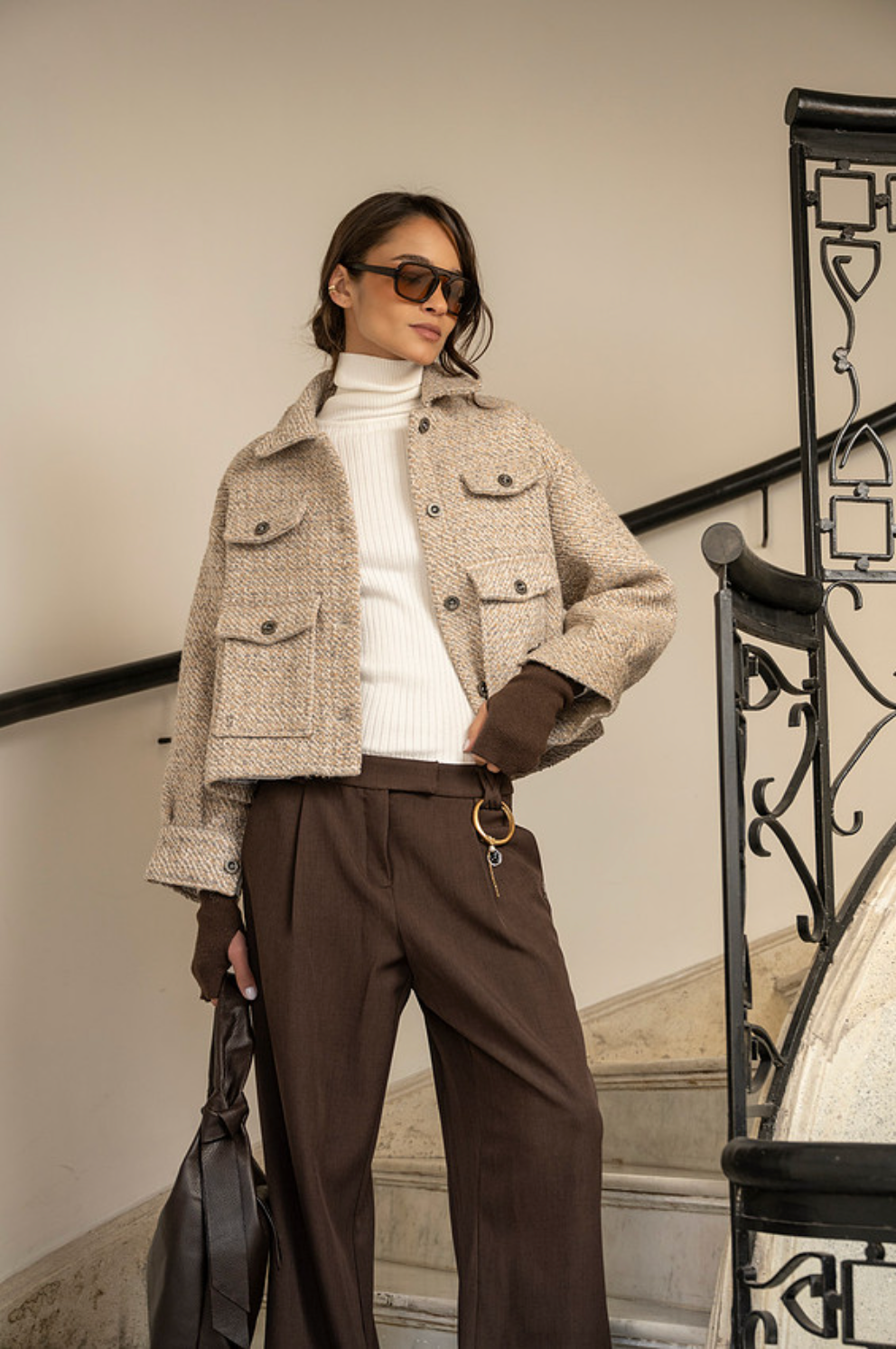 CHAQUETA MARAIS beige