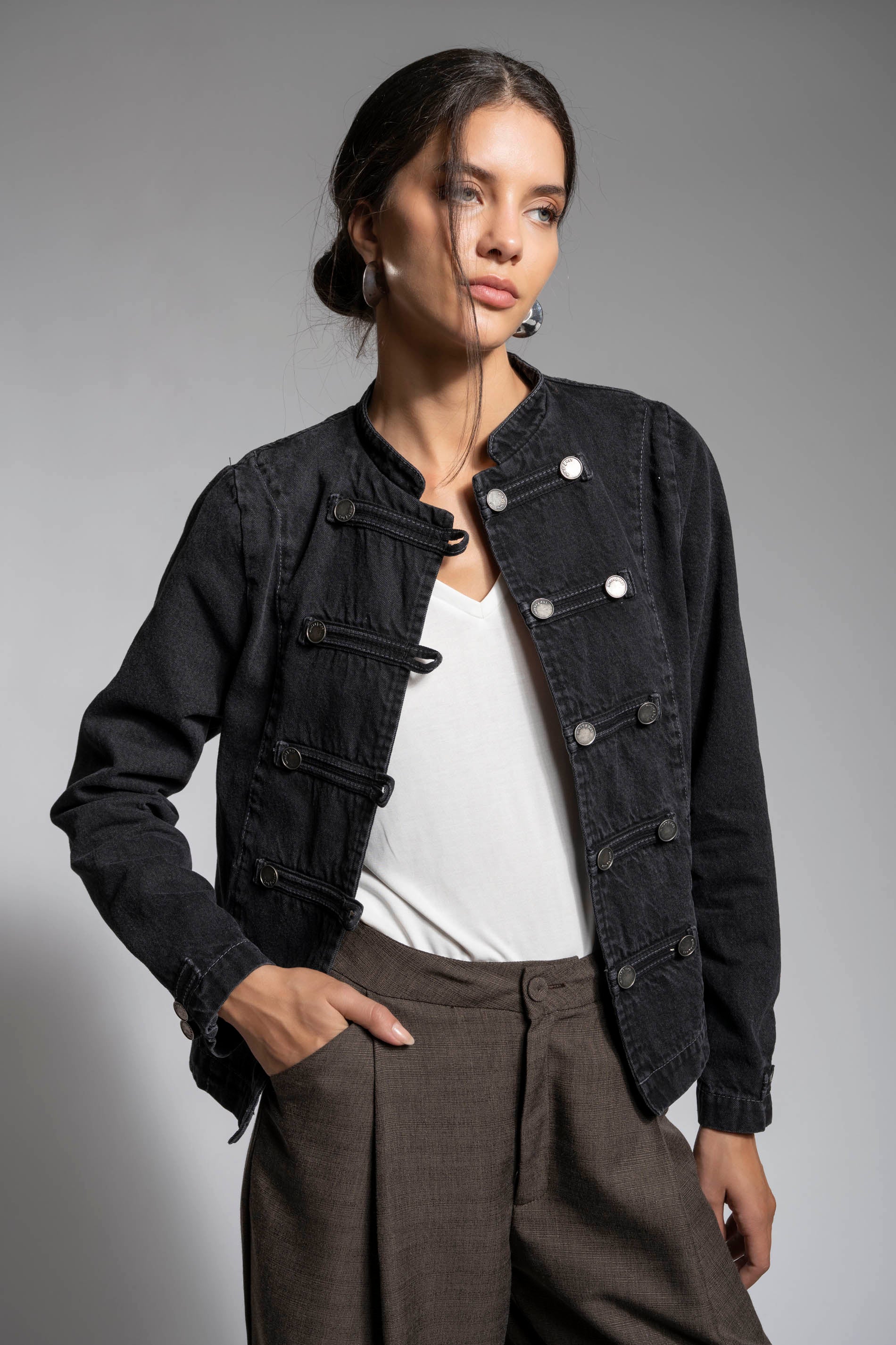 CHAQUETA EMILIA negro