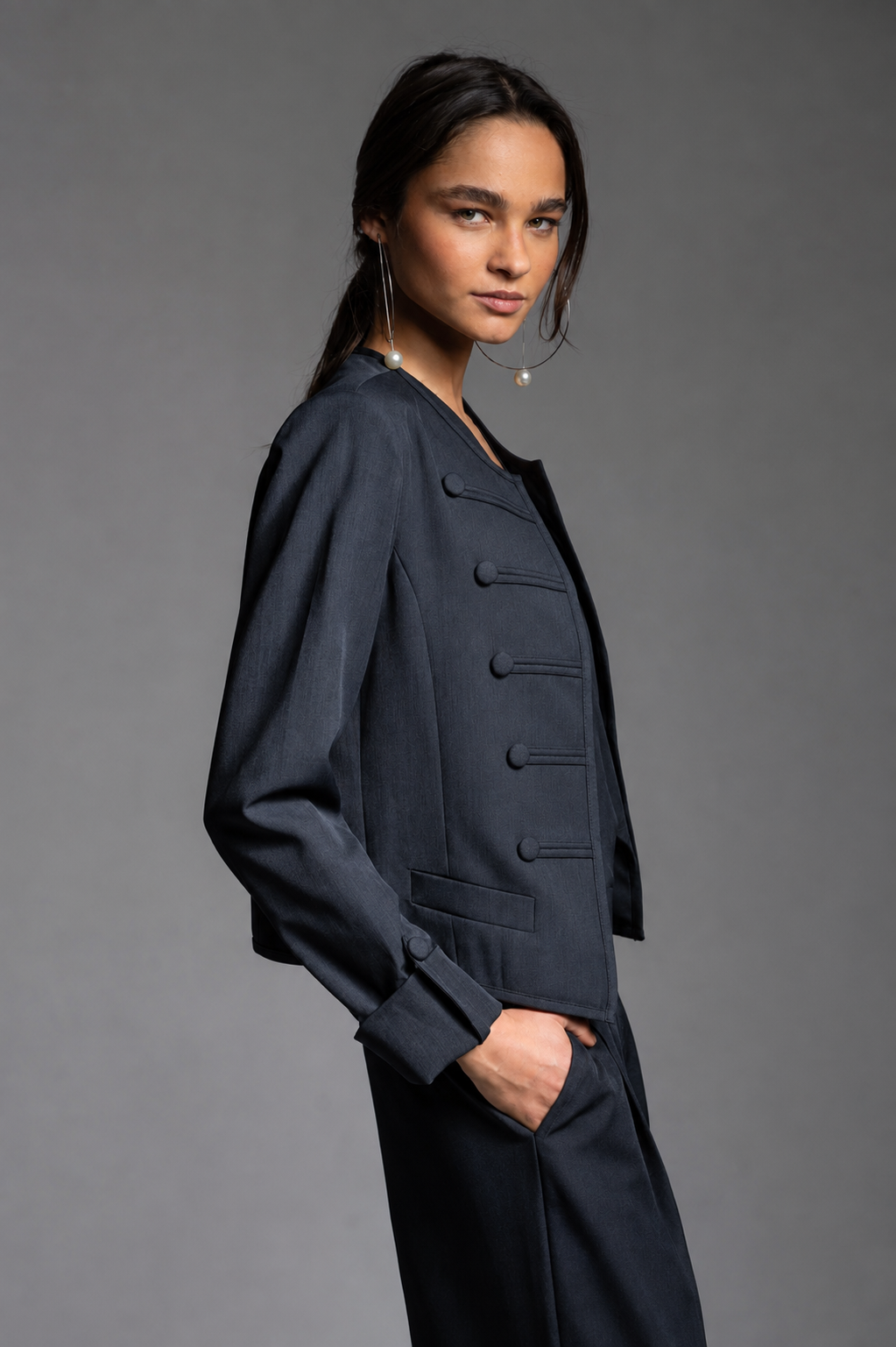 CHAQUETA BEA azul