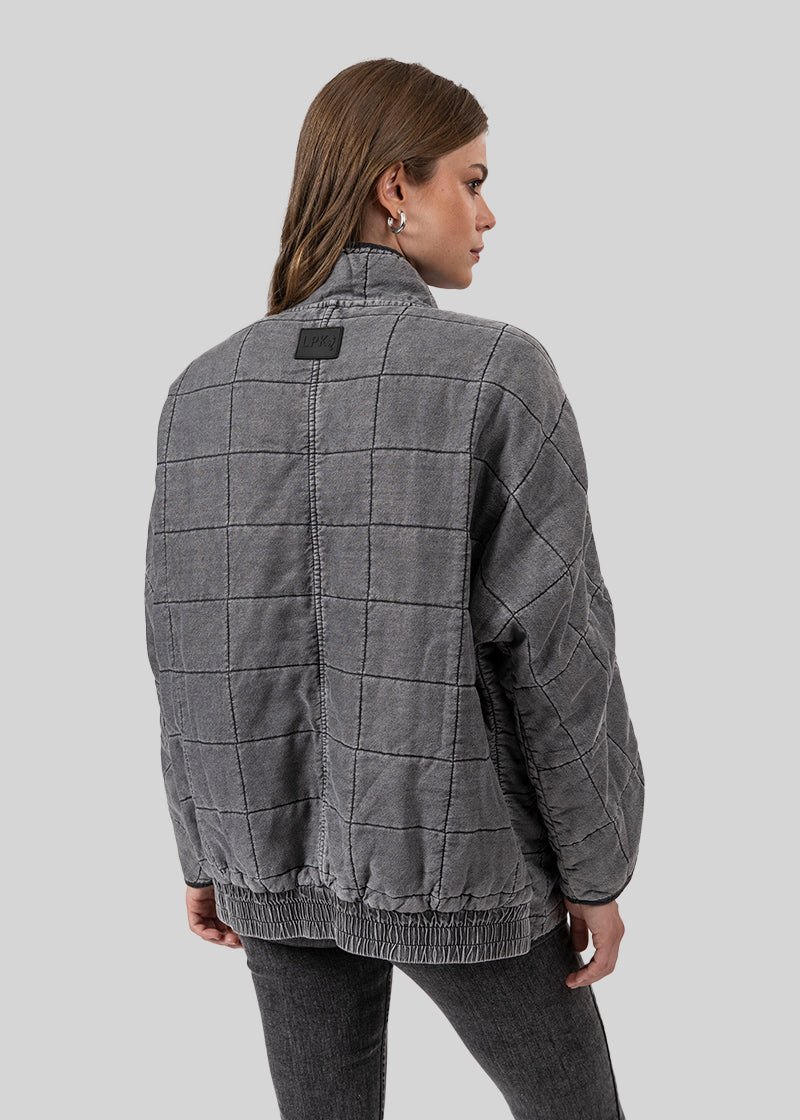 CHAQUETA AVA gris