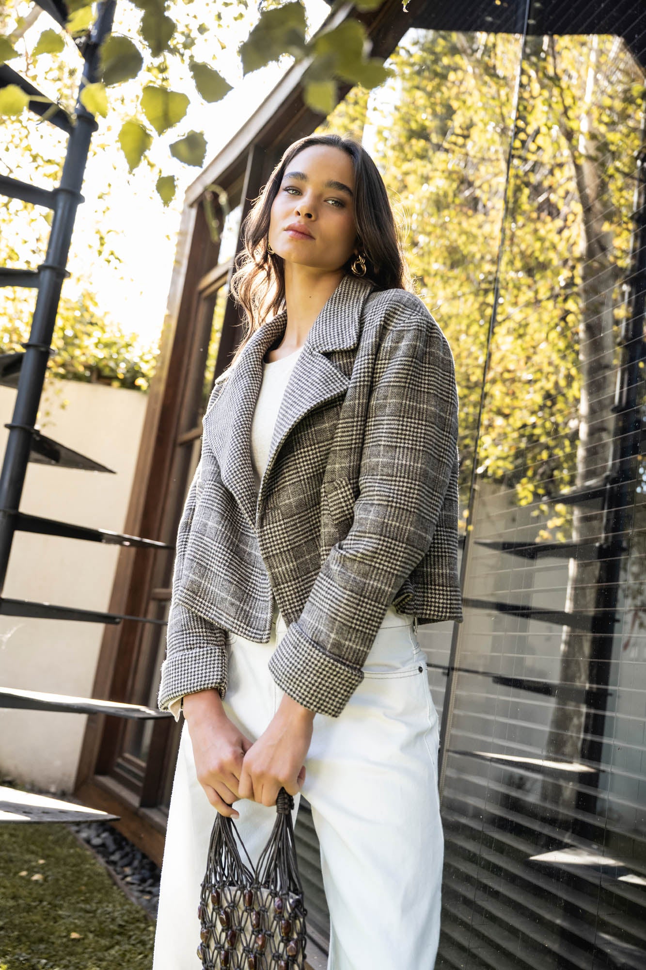 CHAQUETA ALINA café