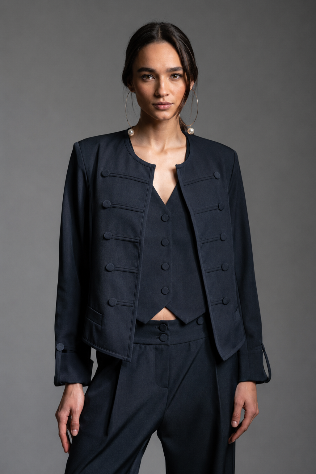 CHAQUETA BEA azul