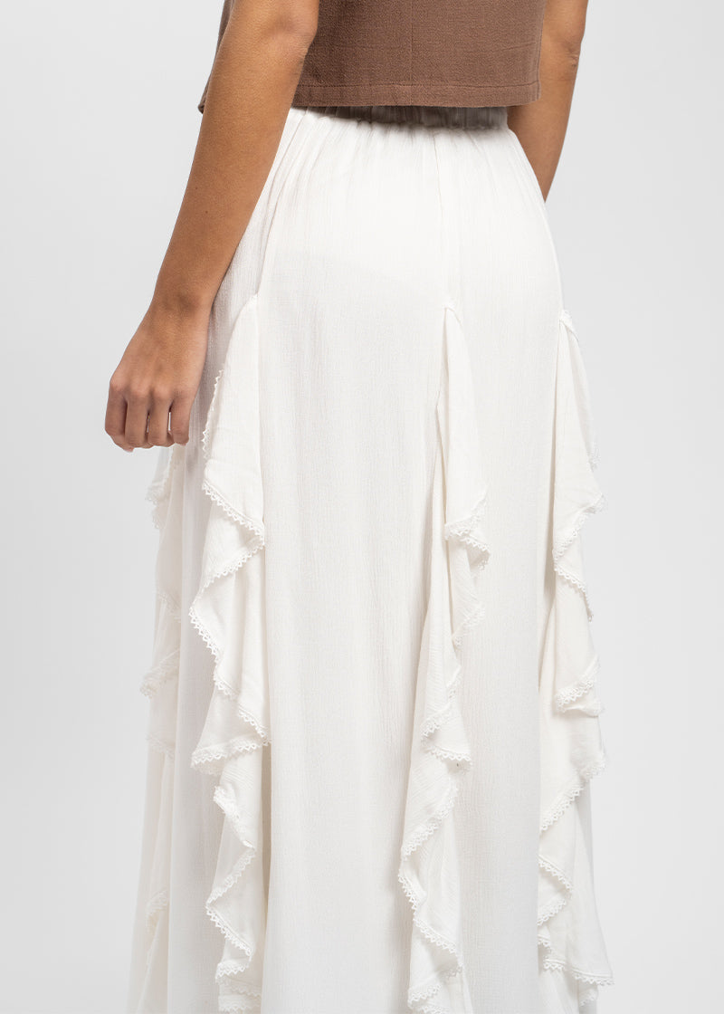 FALDA KANA blanco
