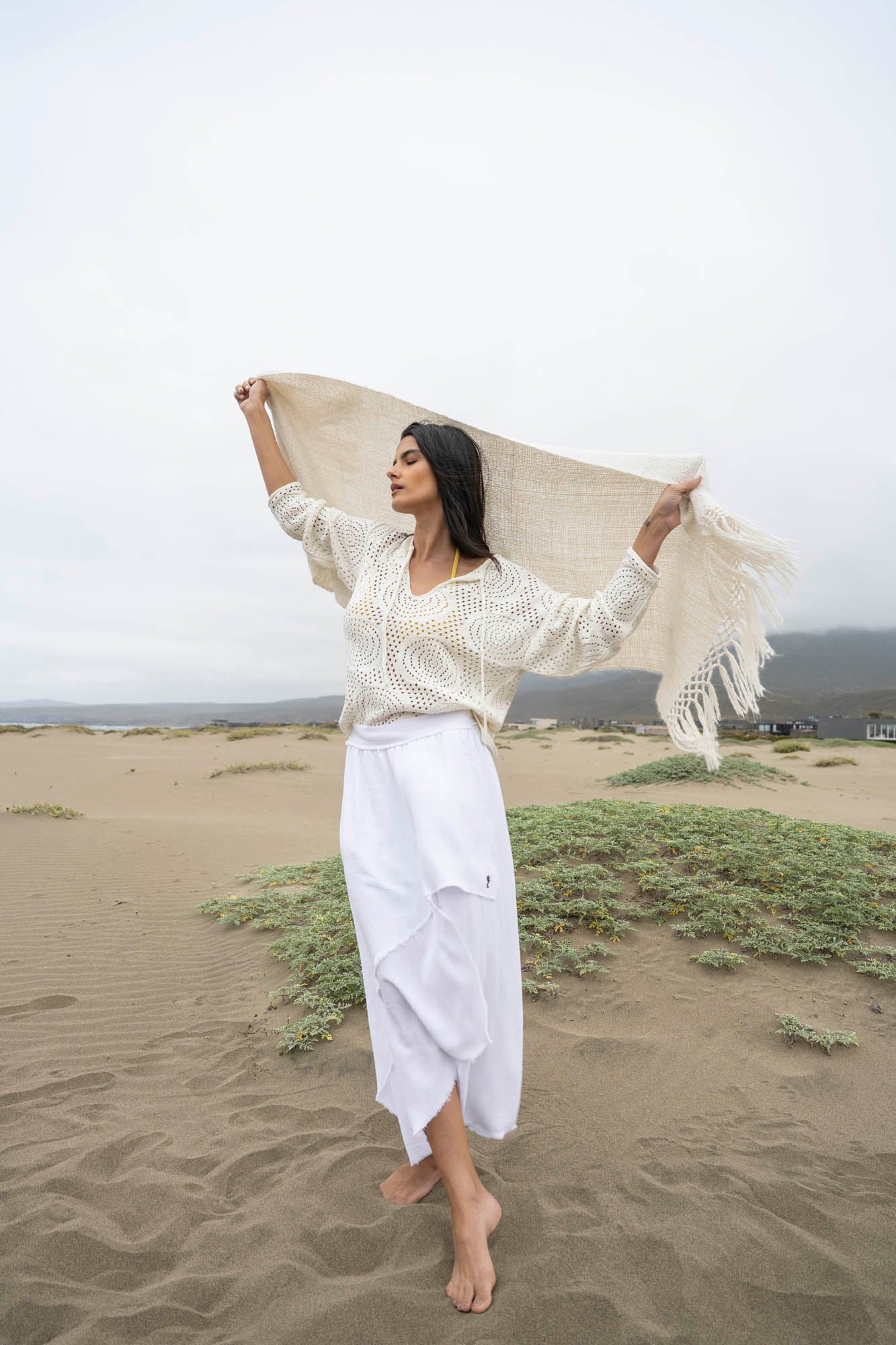 FALDA ESMERALDA blanco