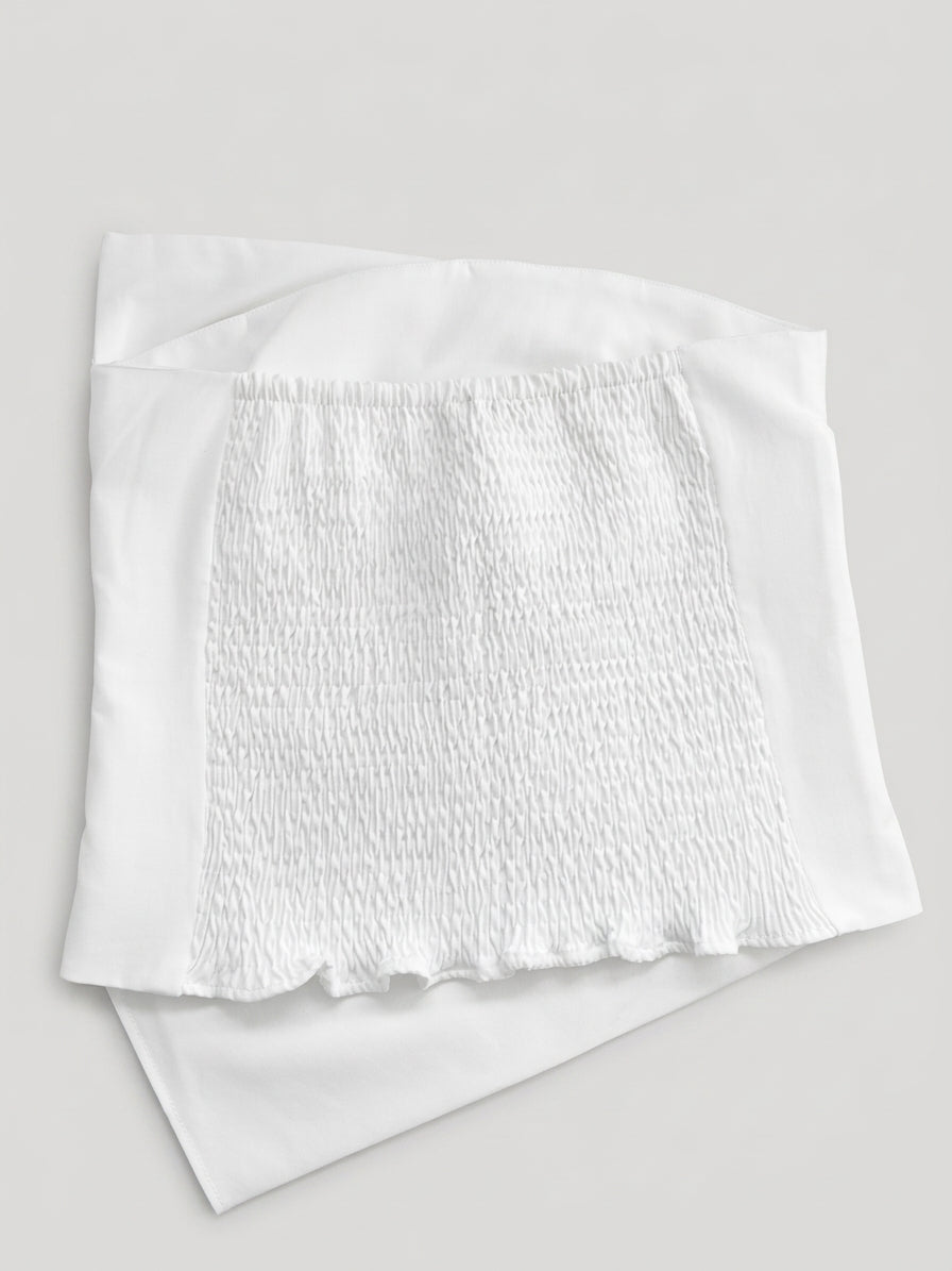 STRAPLESS DELFINA blanco