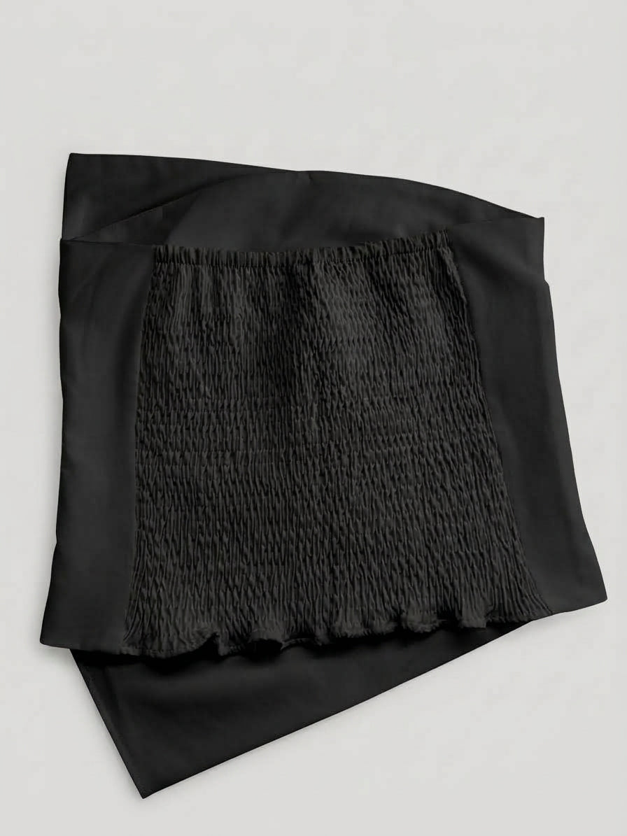STRAPLESS DELFINA negro