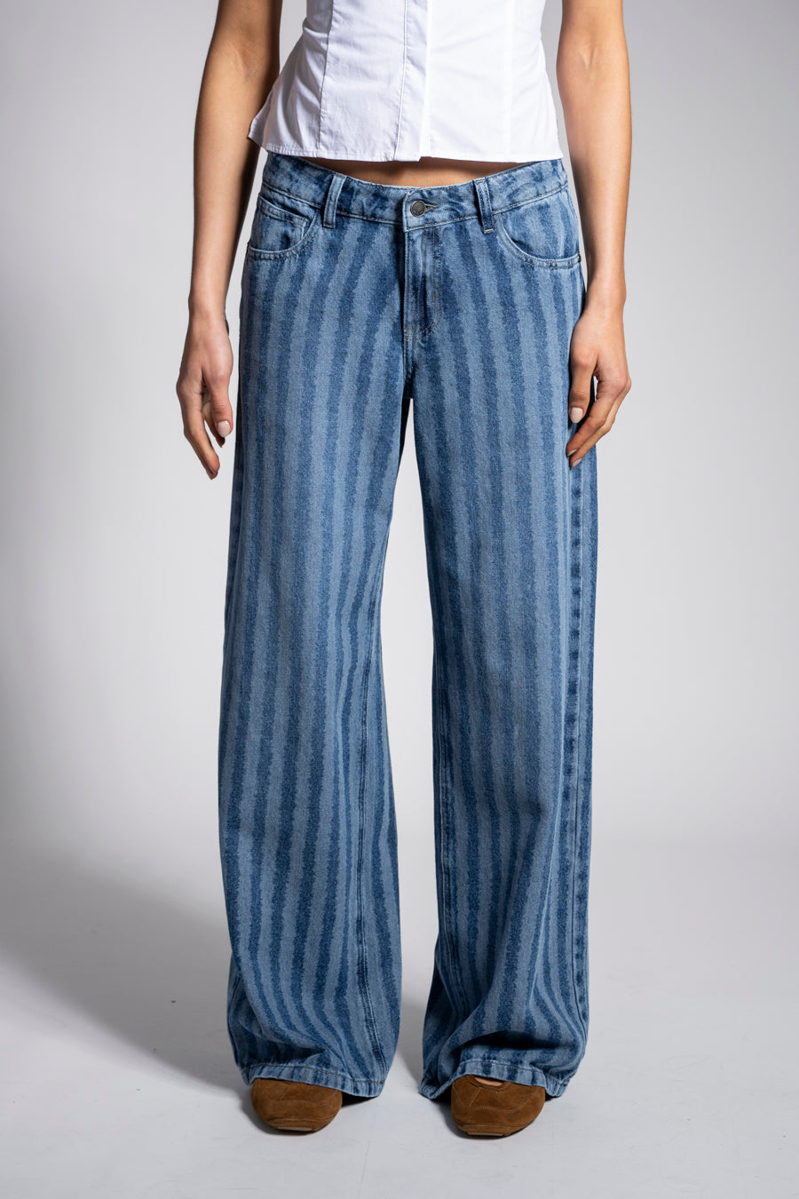 JEANS JOSEFA Tiro Bajo azul