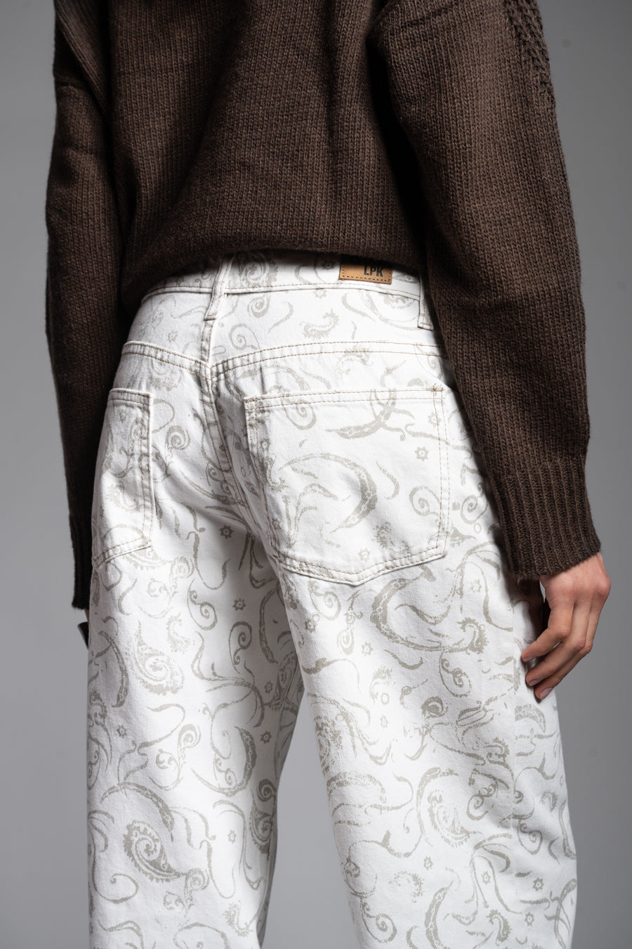 JEANS JOSEFA WIDE LEG TIRO BAJO crudo