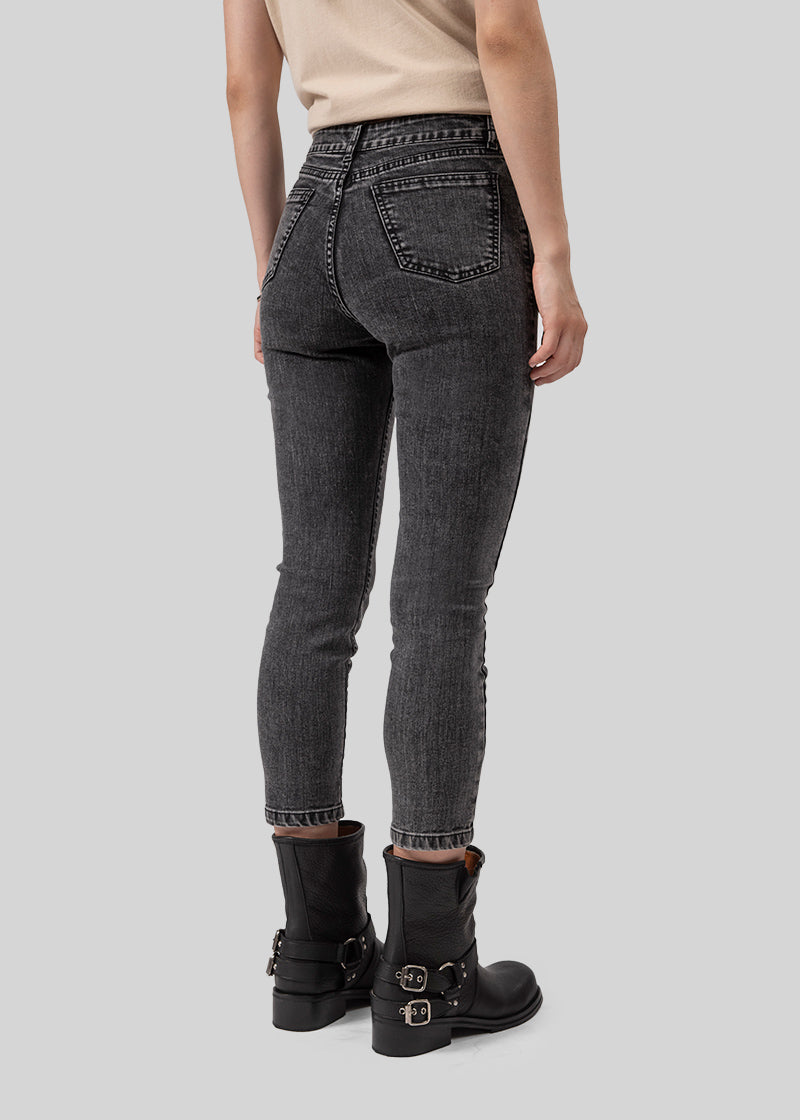 JEANS SOFIA Pitillo gris