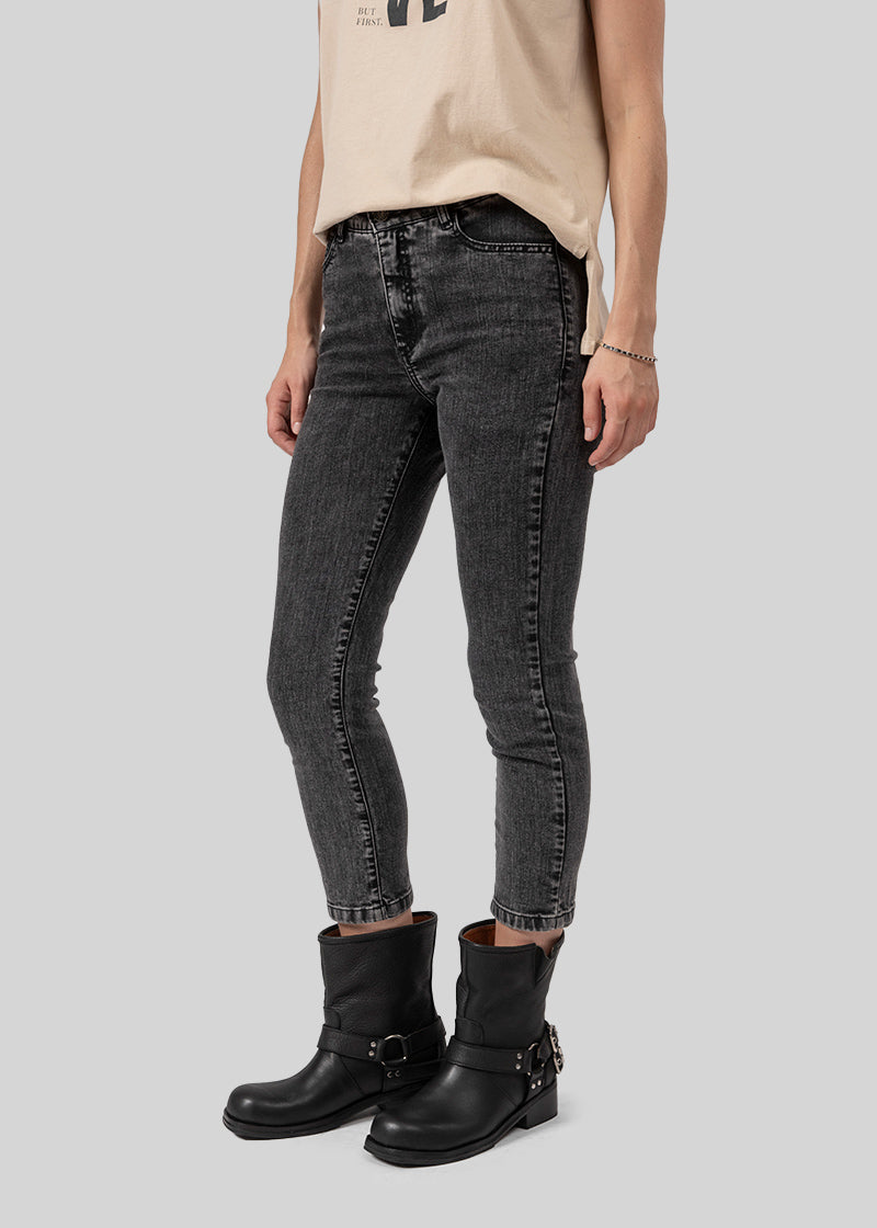 JEANS SOFIA Pitillo gris
