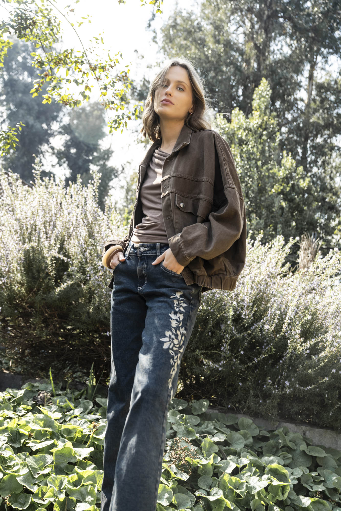JEANS AMPARO azul