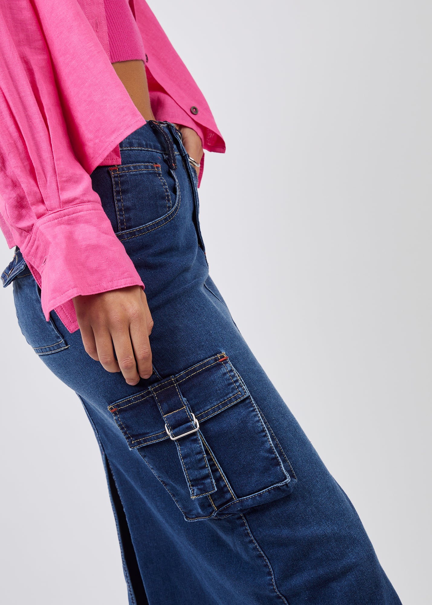 FALDA ANTONIA azul