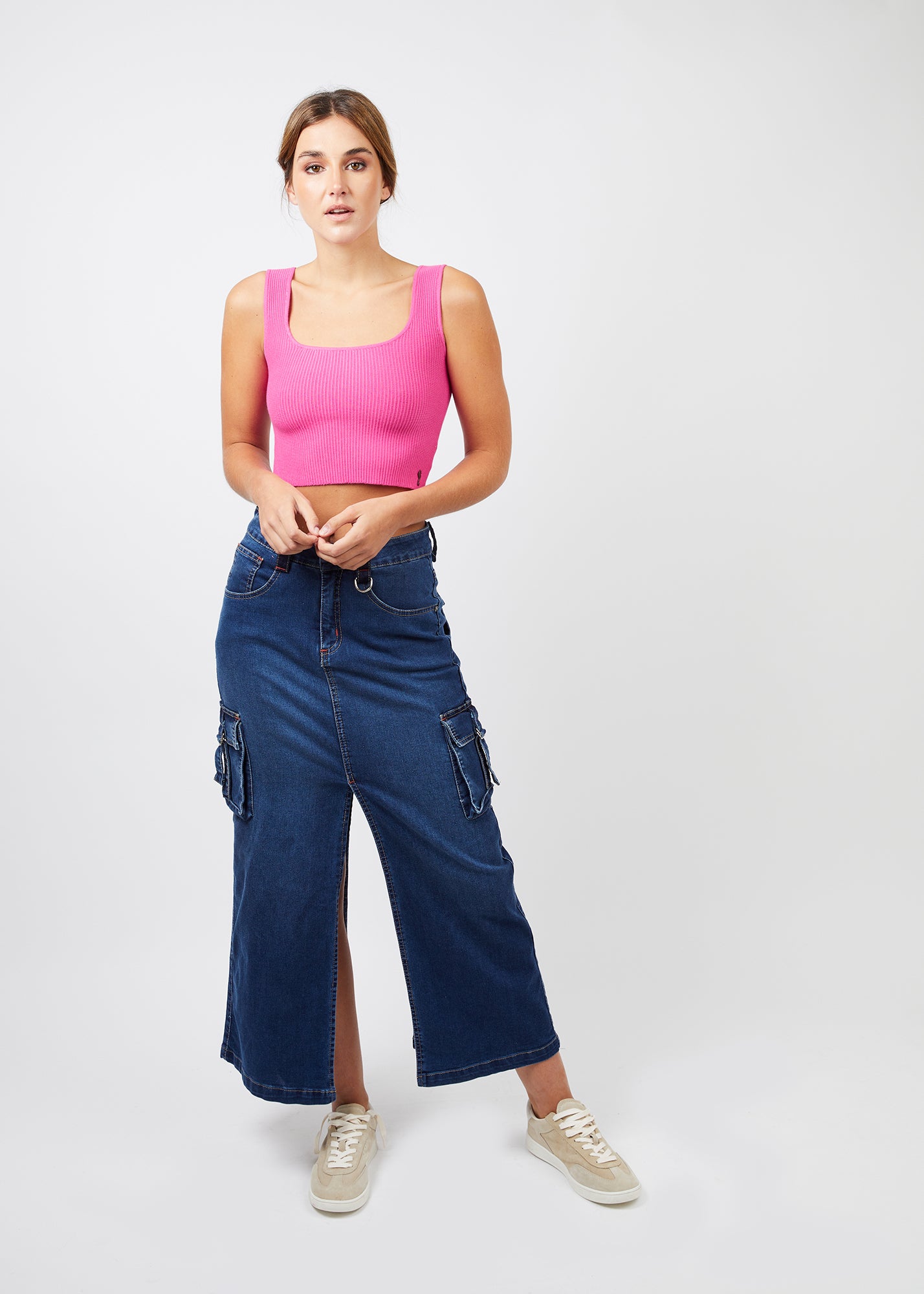 FALDA ANTONIA azul