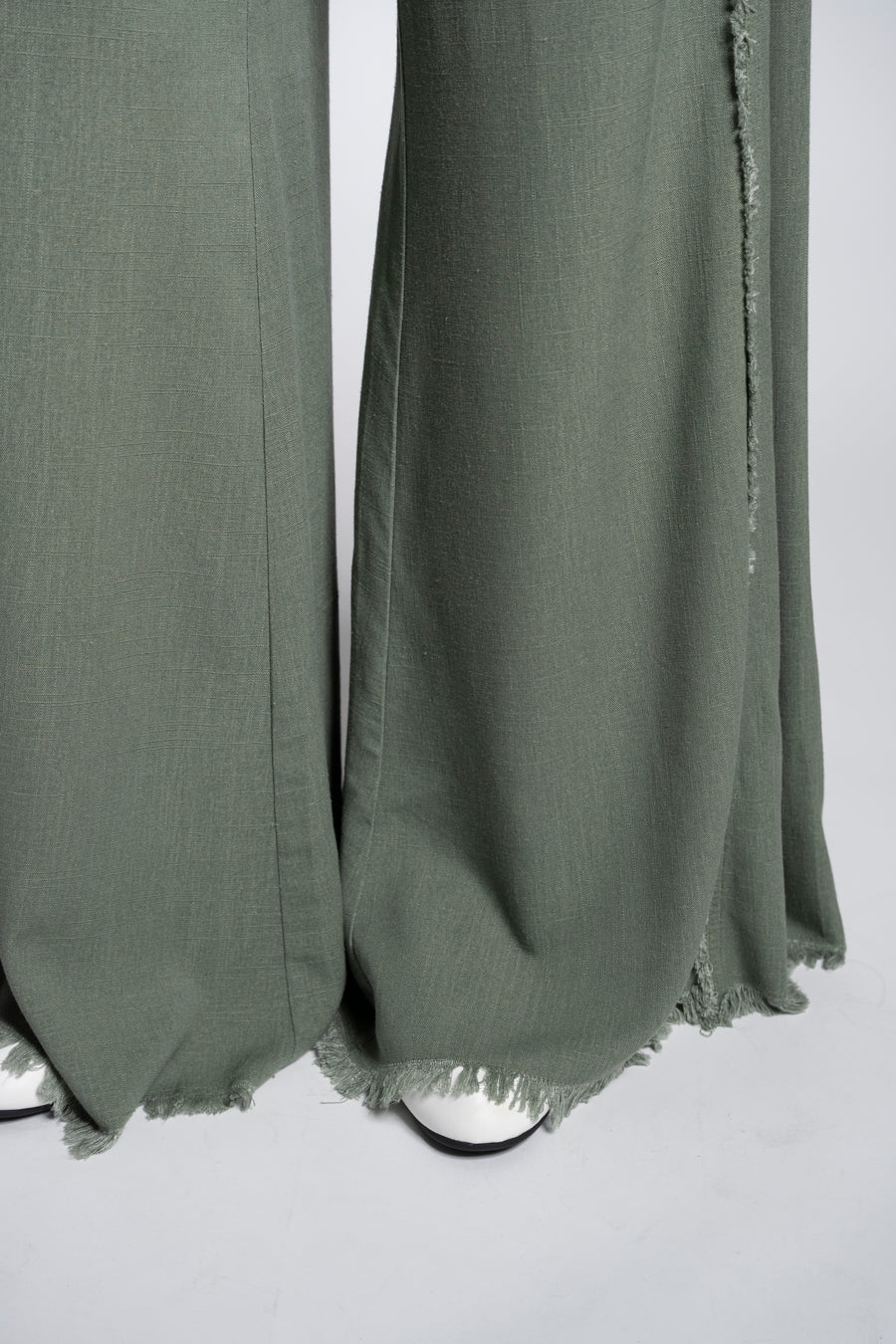 PANTALÓN ANNA FLECOS verde