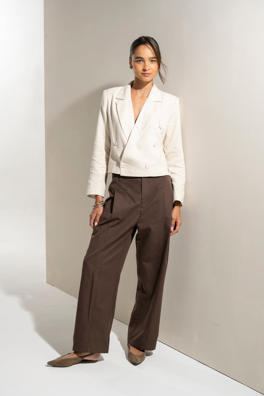 PANTALÓN FRAN chocolate