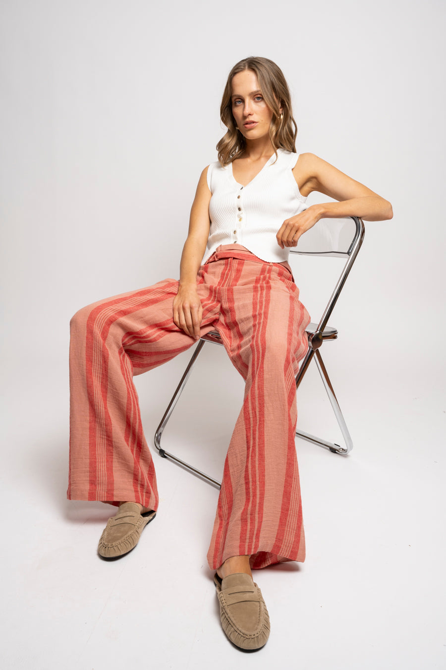 PANTALÓN MARE rayas