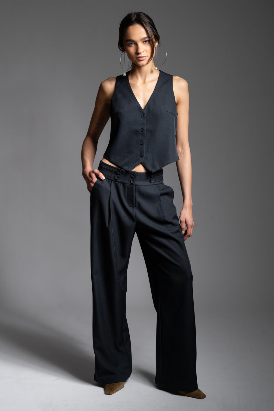 PANTALÓN MICA azul